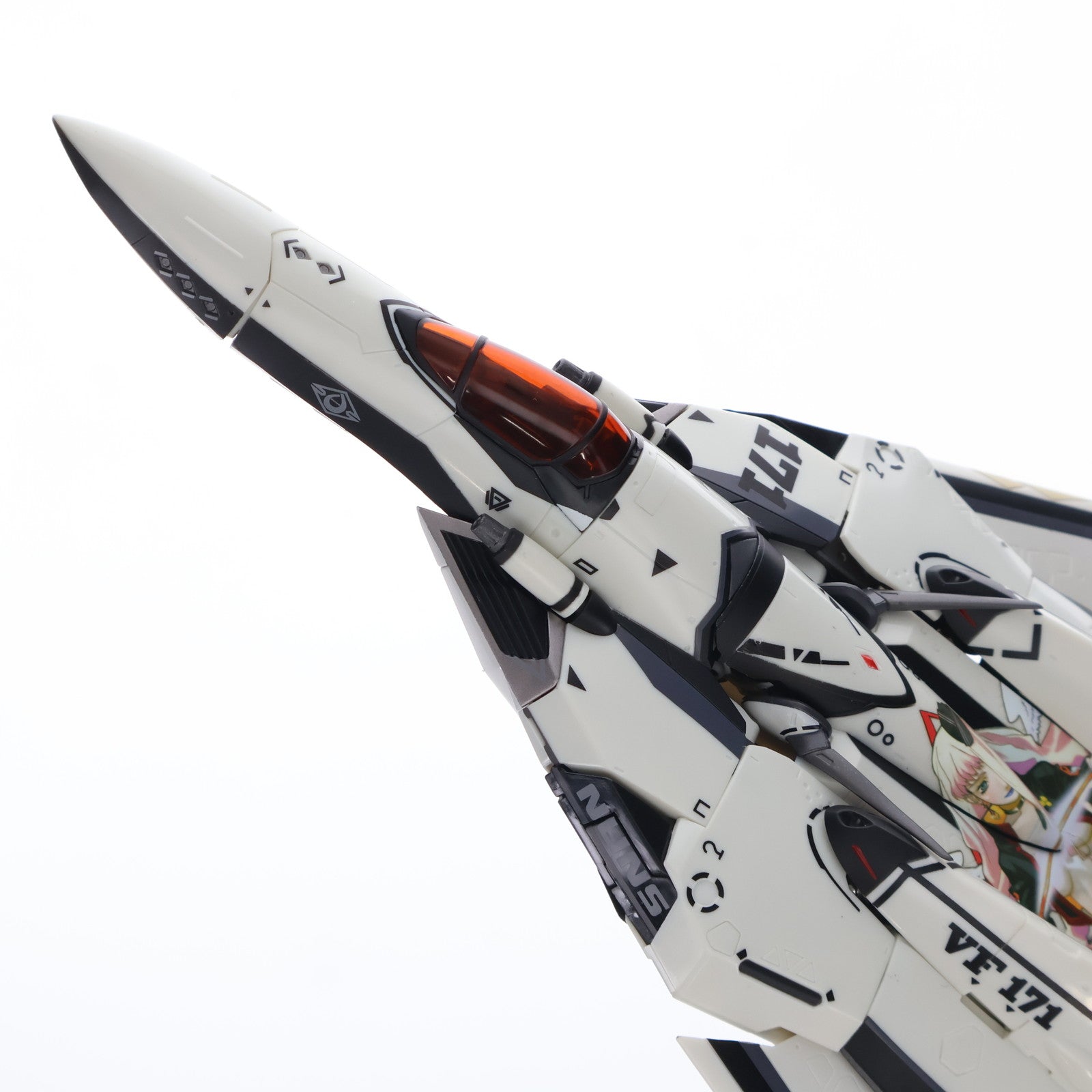 【中古即納】[TOY]魂ウェブ商店限定 DX超合金 VF-171EX ナイトメアプラスEX(マルヤマ機) アーマードパーツセット マクロスF(フロンティア) 完成トイ バンダイ(20150630)