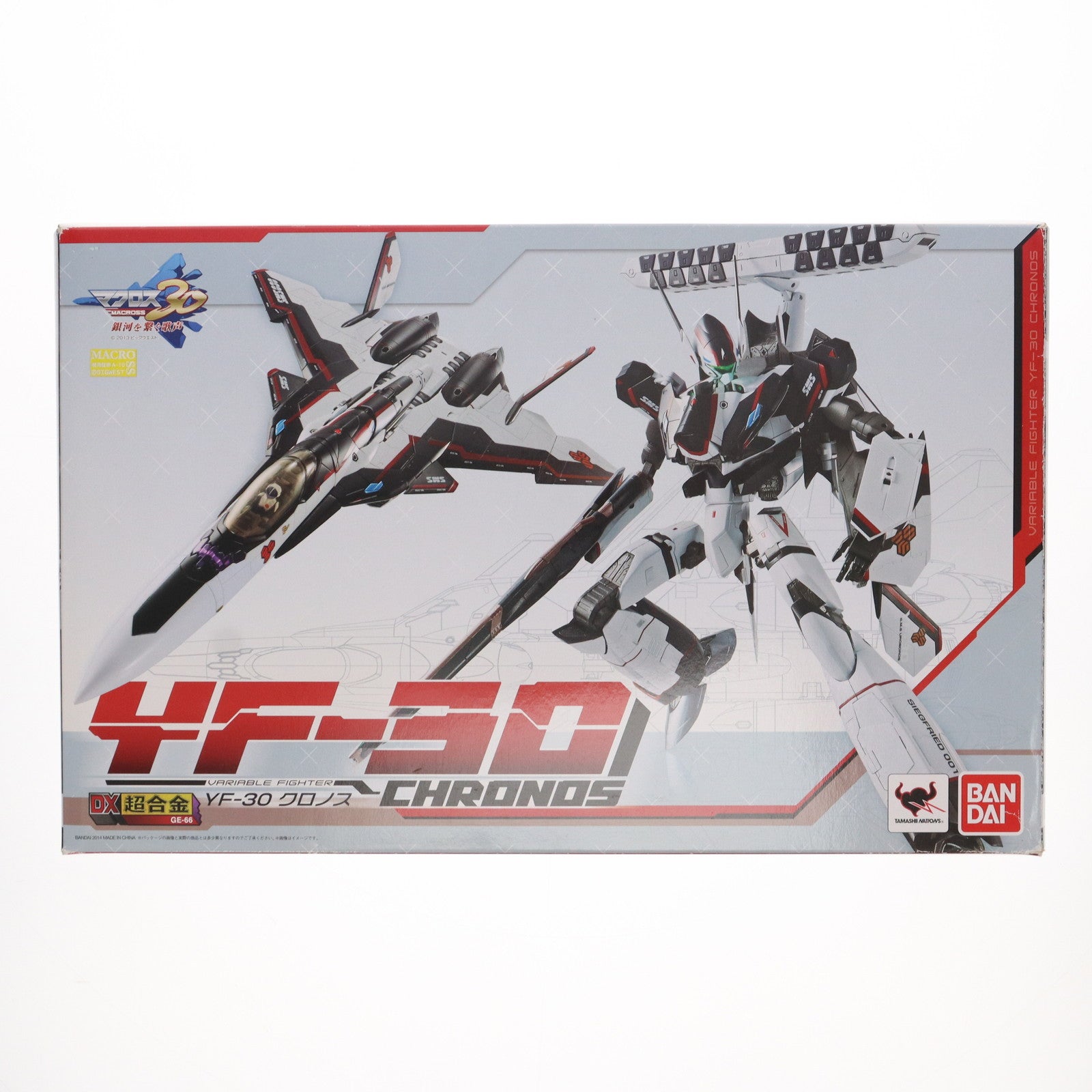 【中古即納】[TOY]DX超合金 YF-30 クロノス マクロス30 銀河を繋ぐ歌声 完成トイ バンダイ(20140809)