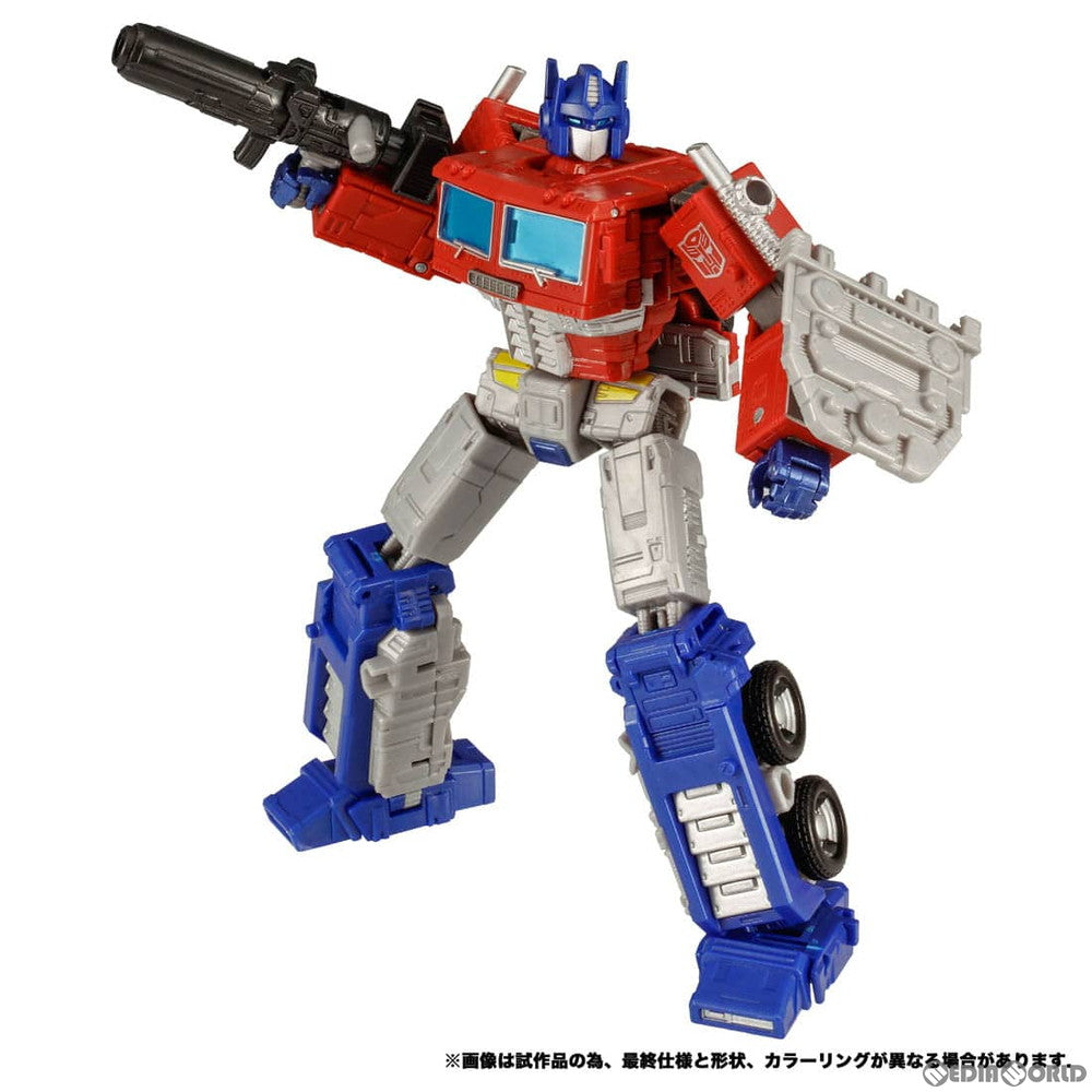 【中古即納】[TOY] トランスフォーマー キングダムシリーズ KD-19 オプティマスプライム with トレーラー 完成トイ タカラトミー(20220326)