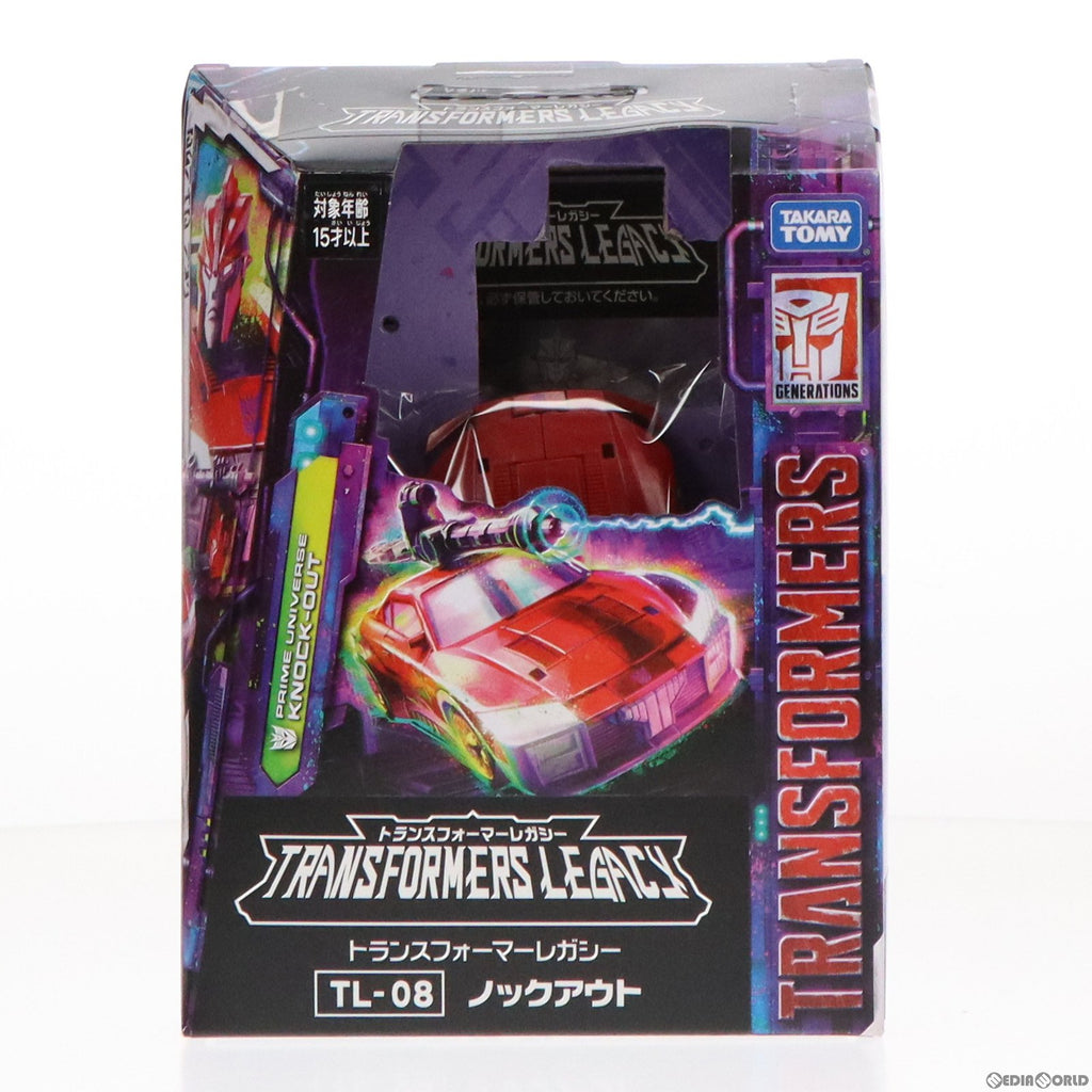 中古即納】[TOY]トランスフォーマー レガシー TL-08 ノックアウト 超ロボット生命体 トランスフォーマー プライム 完成トイ タカラトミー