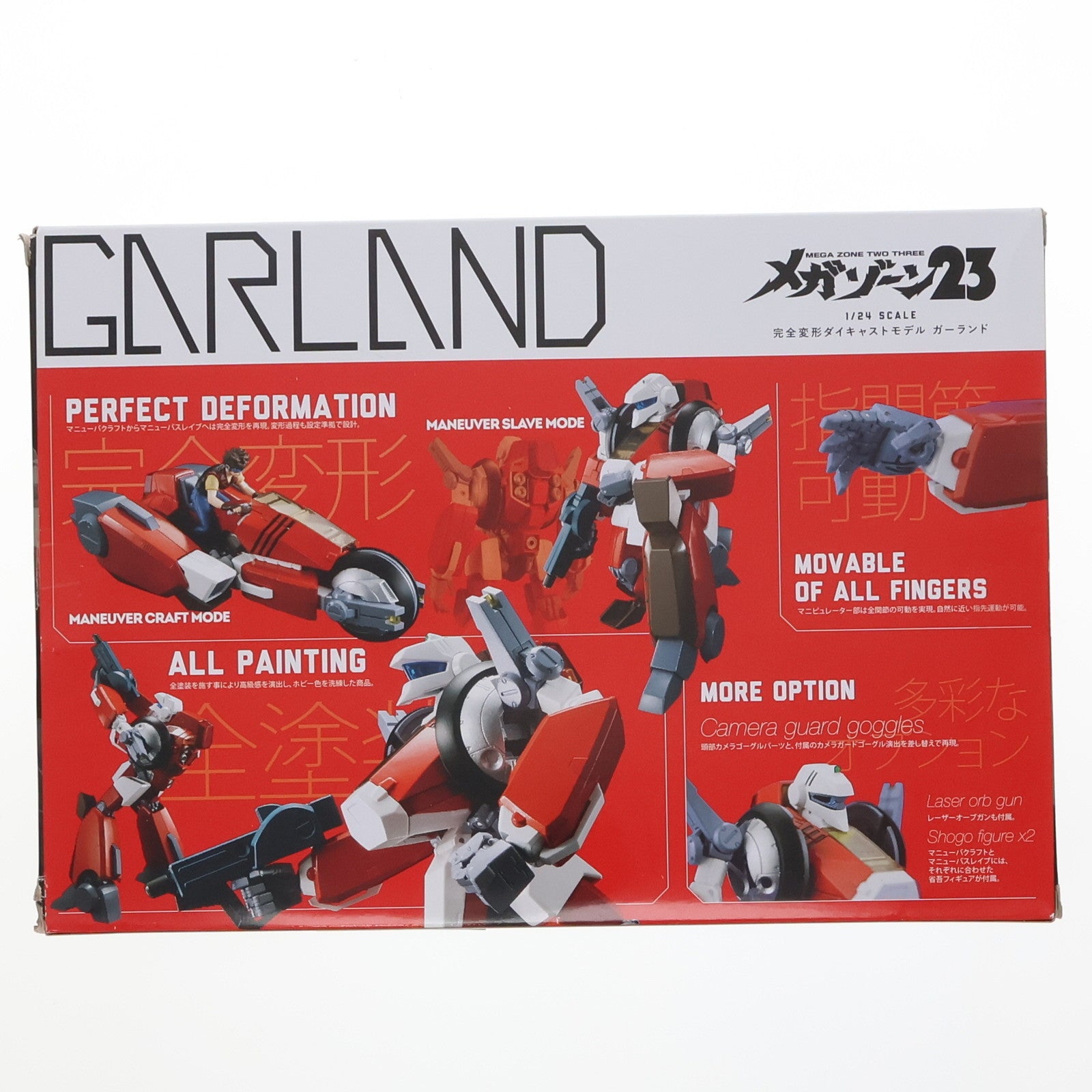 【中古即納】[TOY] 1/24 ダイキャストモデル ガーランド メガゾーン23 完成トイ アルカディア(20180829)