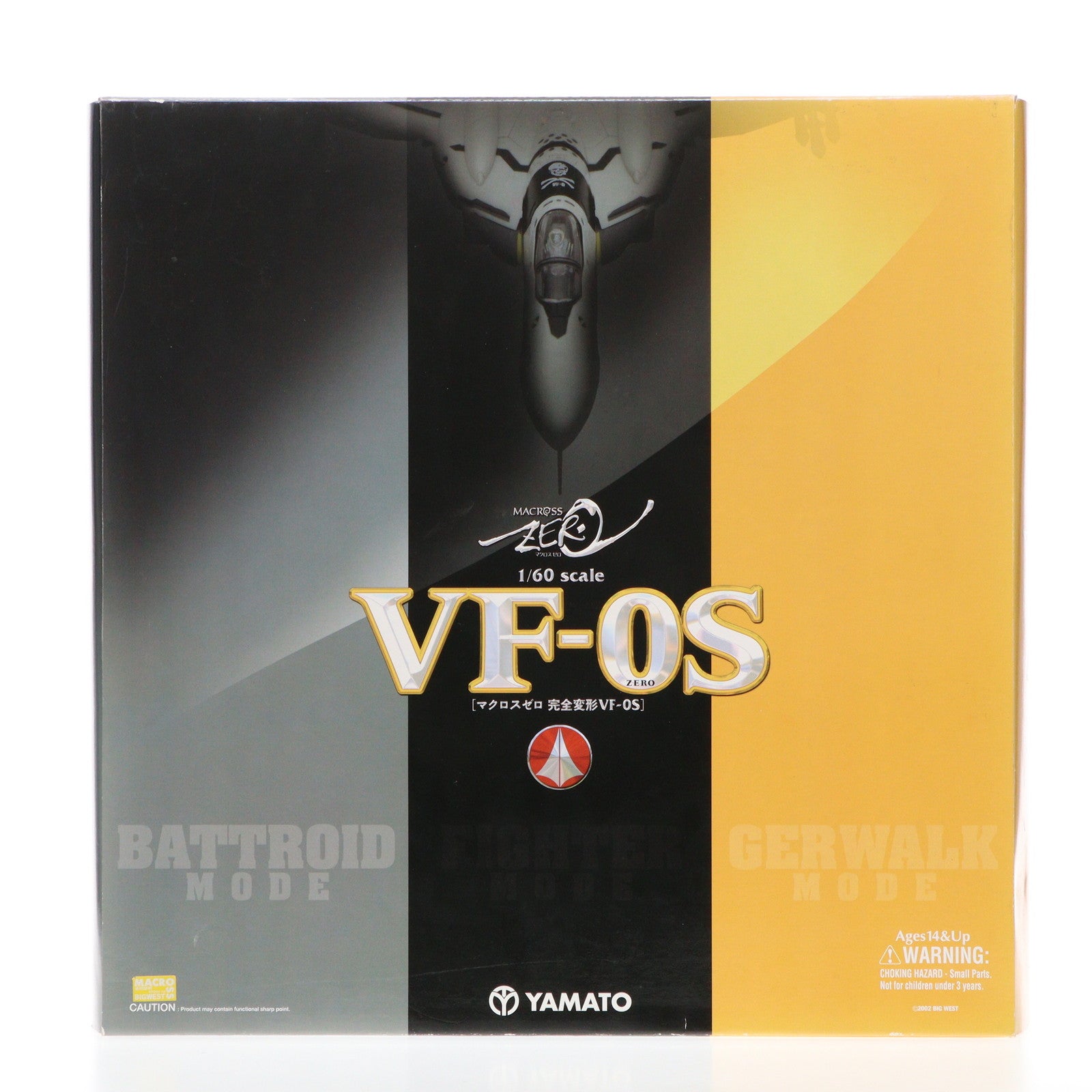 【中古即納】[TOY] 完全変形 1/60 VF-0S マクロスゼロ 完成トイ YAMATO(やまと)(20100504)