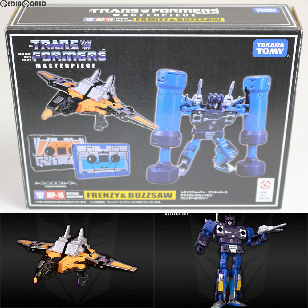 【中古即納】[TOY] (再販) マスターピース MP-16 フレンジー&バズソー トランスフォーマー 完成トイ タカラトミー(20170429)