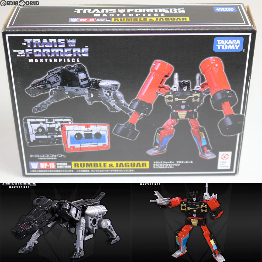 【中古即納】[TOY] (再販) マスターピース MP-15 ランブル&ジャガー トランスフォーマー 完成トイ タカラトミー(20170429)