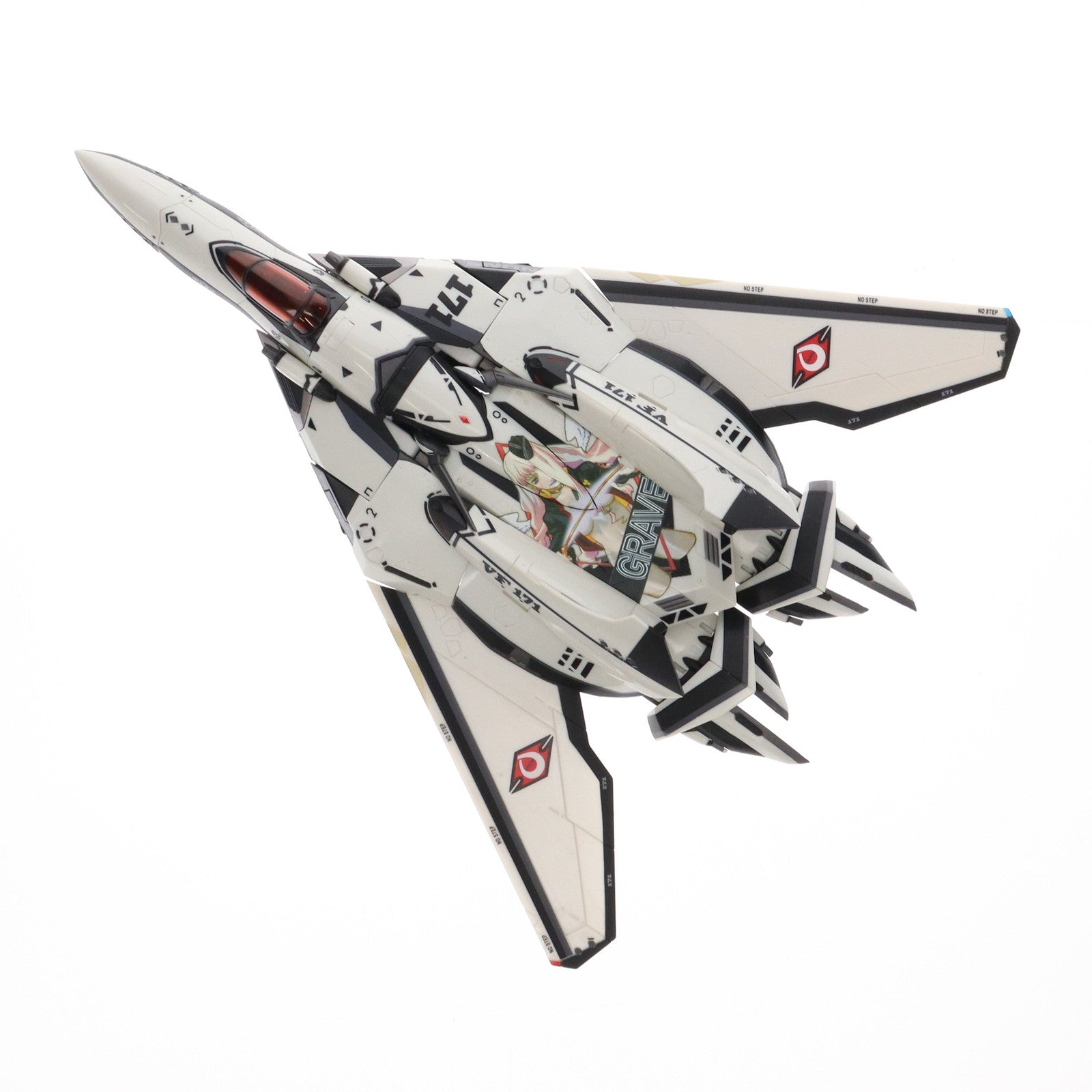 【中古即納】[TOY] 魂ウェブ商店限定 DX超合金 VF-171EX ナイトメアプラスEX(マルヤマ機) アーマードパーツセット マクロスF(フロンティア) 完成トイ バンダイ(20150630)