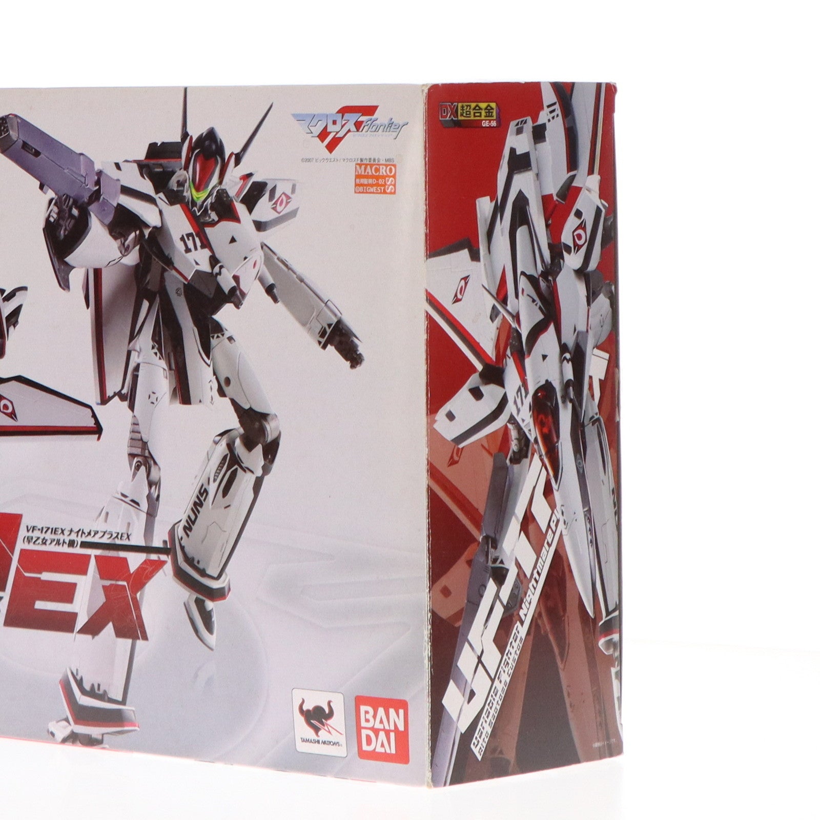 【中古即納】[TOY] DX超合金 VF-171EX ナイトメアプラスEX(早乙女アルト機) マクロスF(フロンティア) 完成トイ バンダイ(20120630)