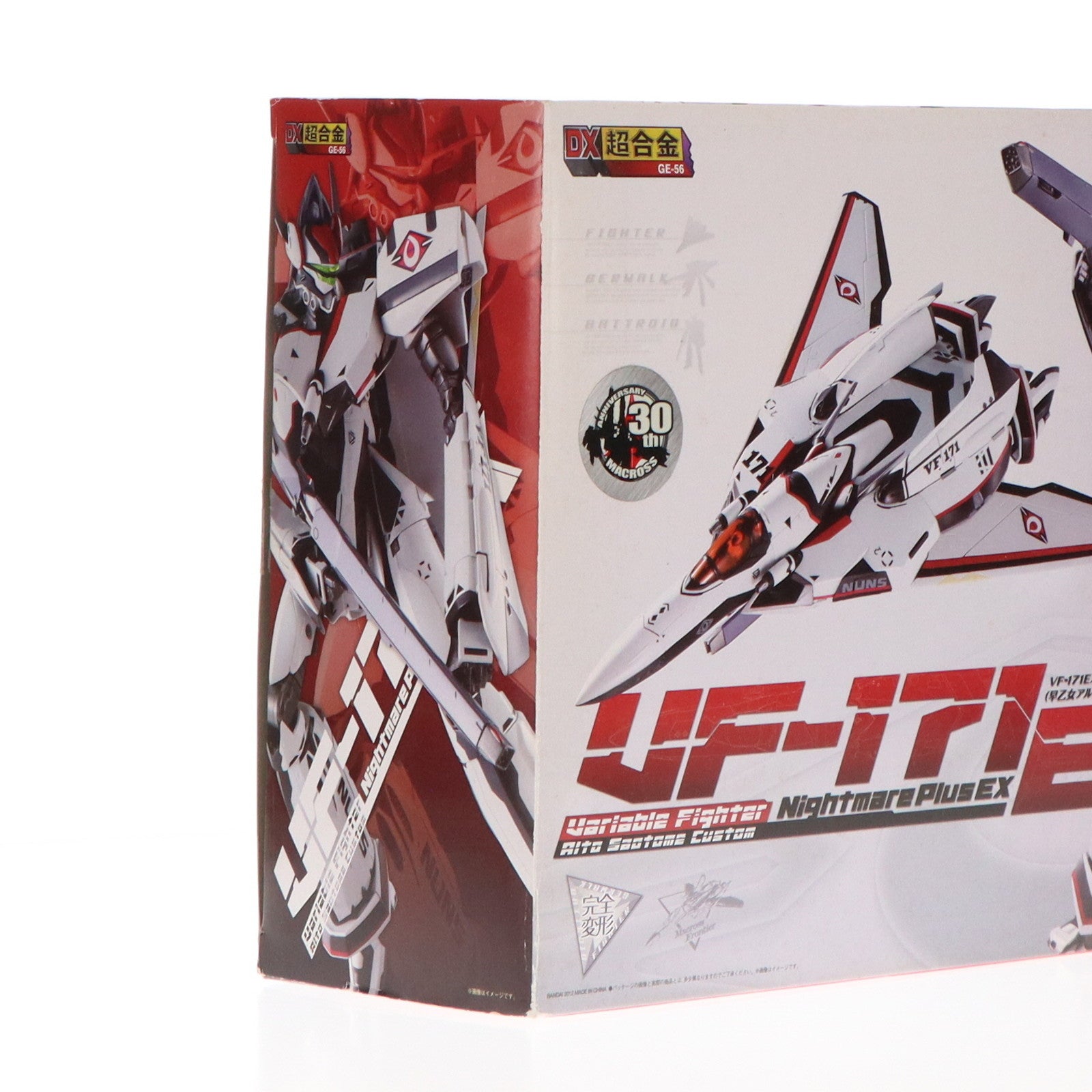 【中古即納】[TOY] DX超合金 VF-171EX ナイトメアプラスEX(早乙女アルト機) マクロスF(フロンティア) 完成トイ バンダイ(20120630)