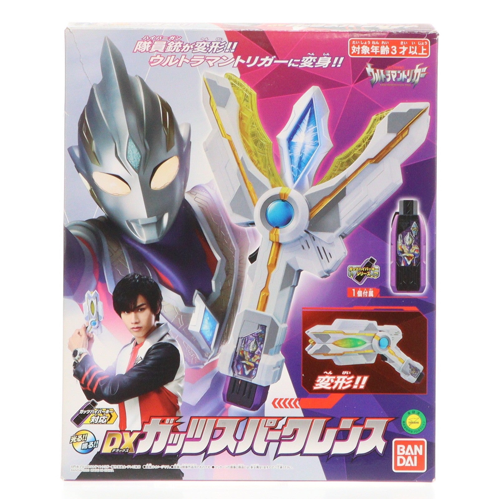 【中古即納】[TOY] DXガッツスパークレンス ウルトラマントリガー NEW GENERATION TIGA 完成トイ バンダイ(20210710)