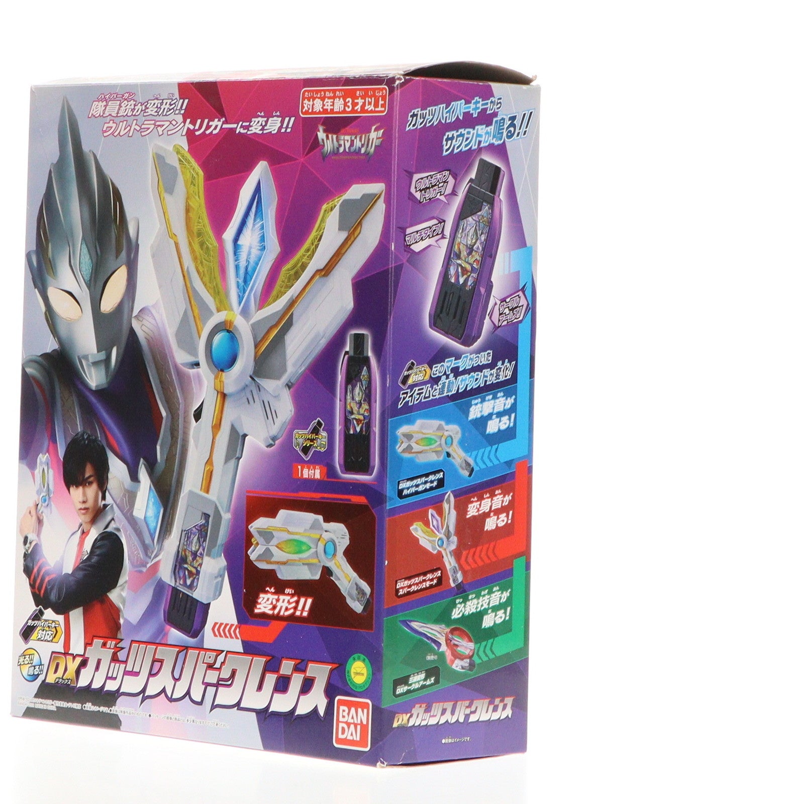 【中古即納】[TOY] DXガッツスパークレンス ウルトラマントリガー NEW GENERATION TIGA 完成トイ バンダイ(20210710)