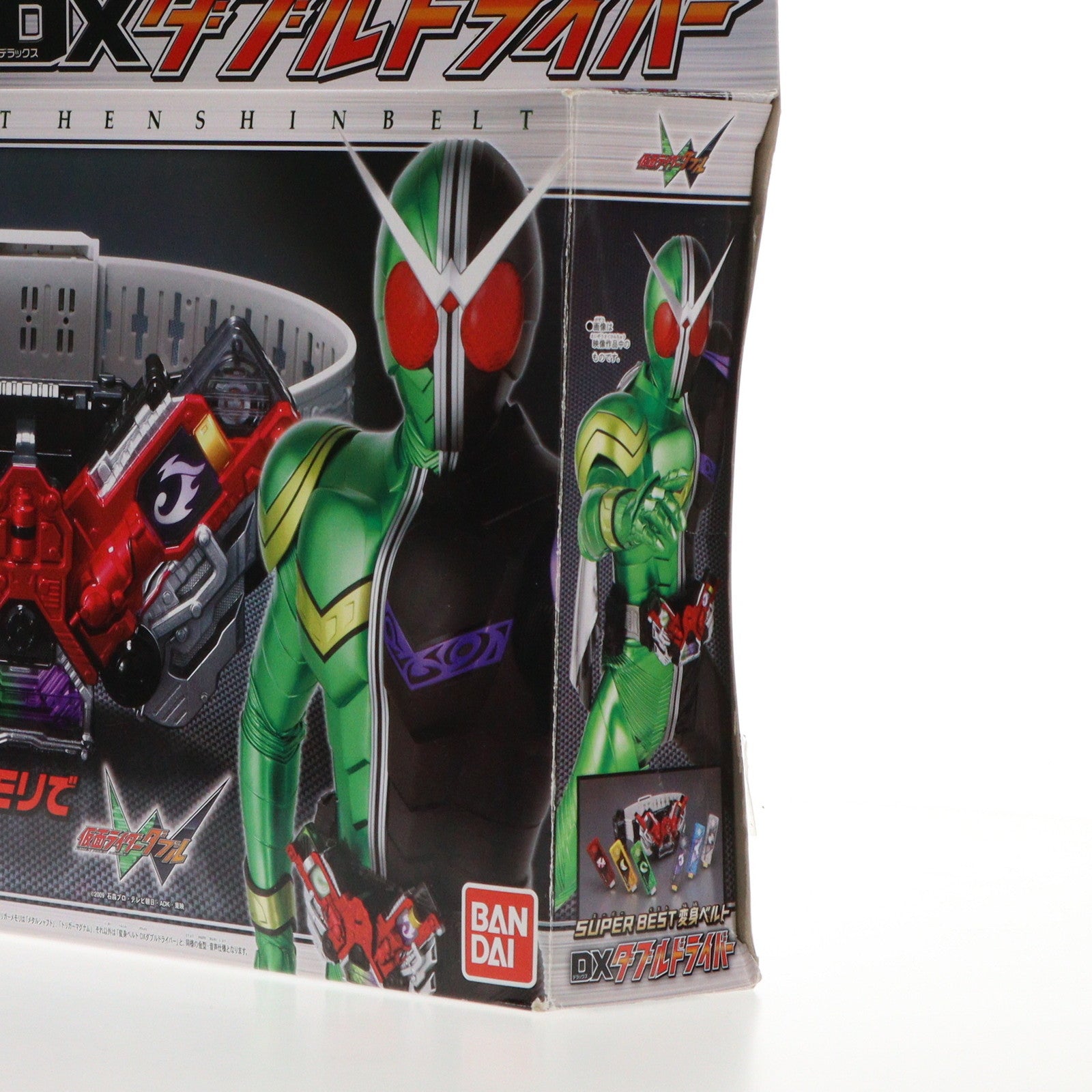 【中古即納】[TOY] SUPER BEST変身ベルト DXダブルドライバー 仮面ライダーW(ダブル) 完成トイ バンダイ(20120428)