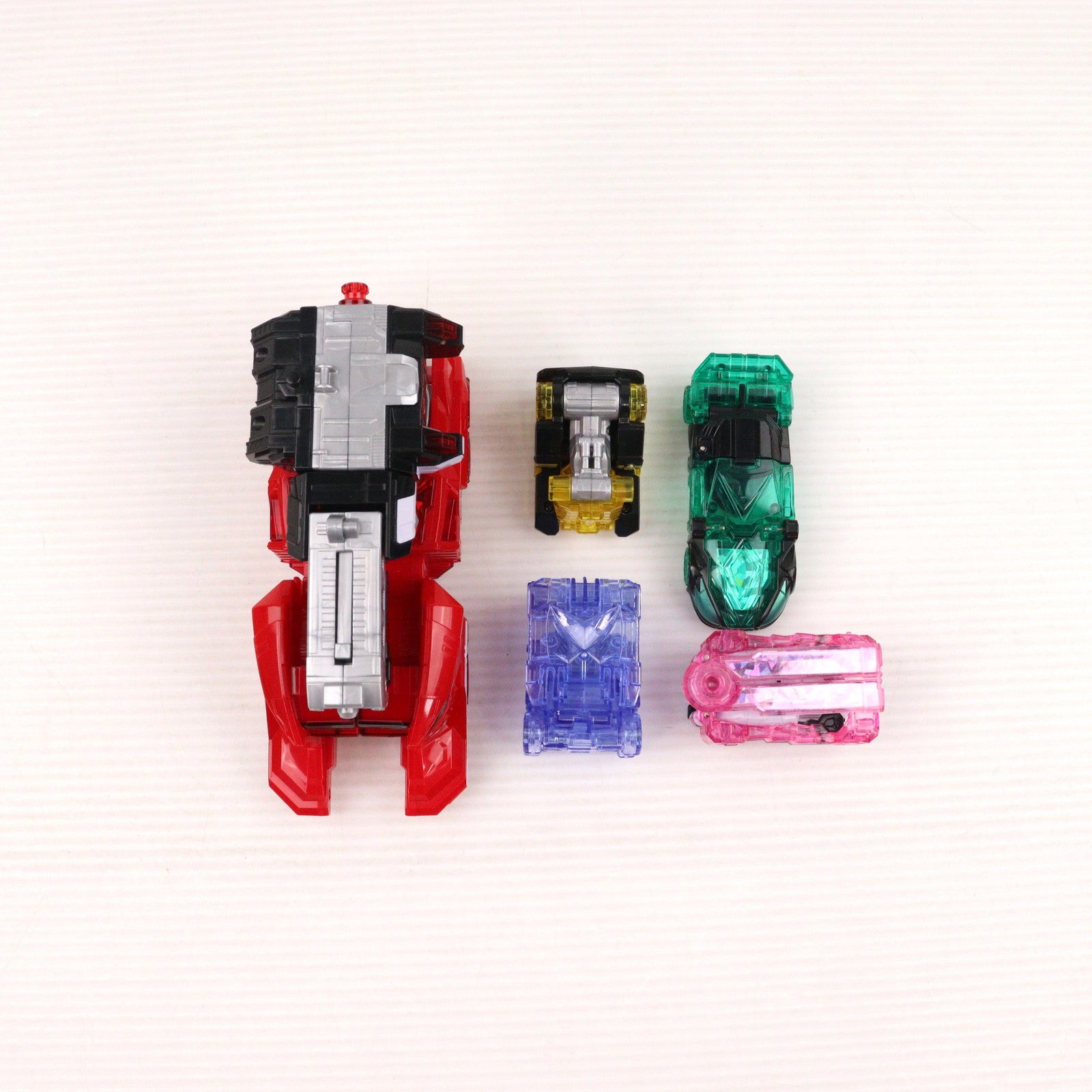 【中古即納】[TOY] キラメイジャーロボシリーズ01 魔進合体 DXキラメイジンセット 魔進戦隊キラメイジャー 完成トイ バンダイ(20200307)