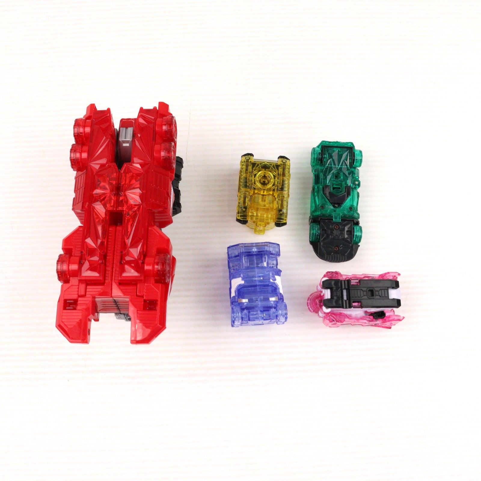 【中古即納】[TOY] キラメイジャーロボシリーズ01 魔進合体 DXキラメイジンセット 魔進戦隊キラメイジャー 完成トイ バンダイ(20200307)