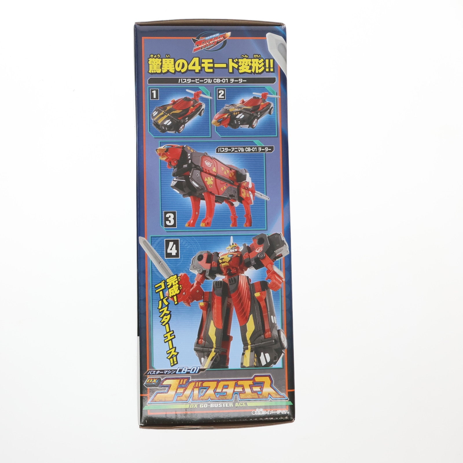 【中古即納】[TOY] バスターマシンCB-01 DXゴーバスターエース 特命戦隊ゴーバスターズ 完成トイ バンダイ(20120225)