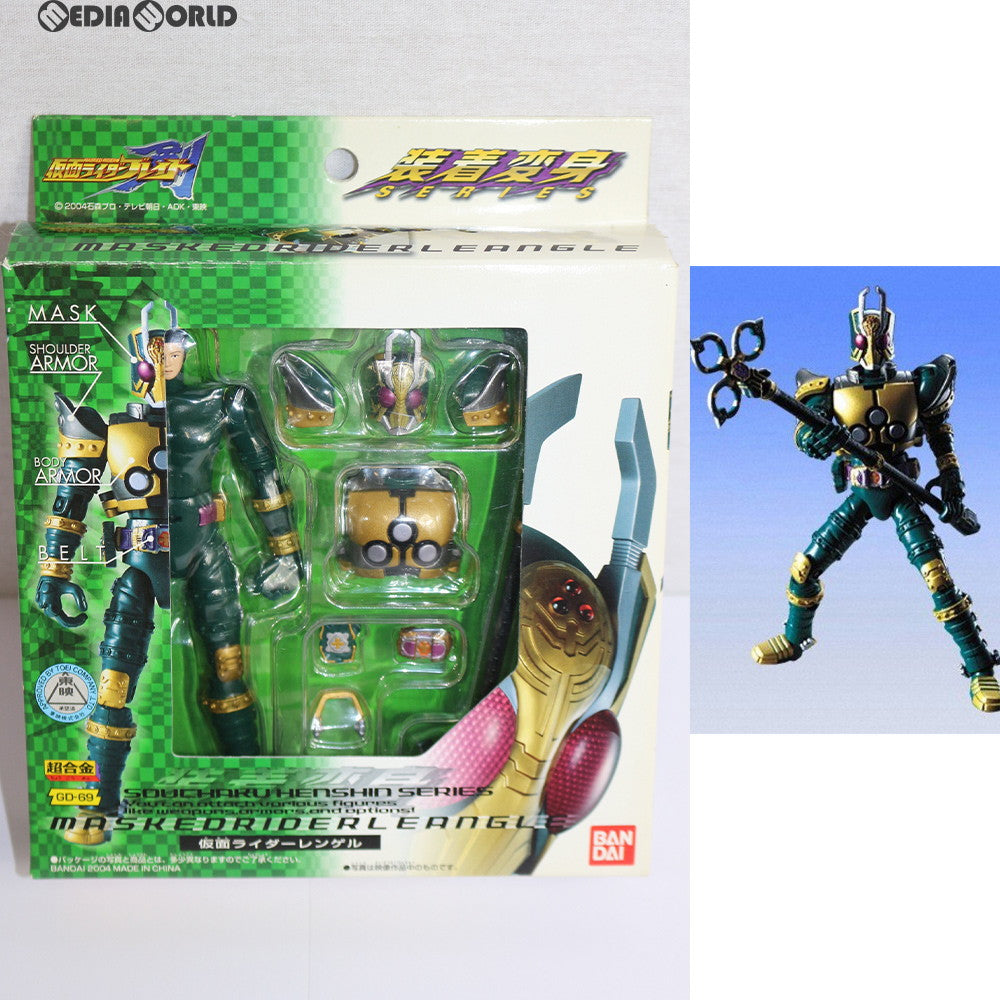 【中古即納】[TOY] 超合金 GD-69 装着変身 仮面ライダーレンゲル 仮面ライダー剣(ブレイド) 完成トイ バンダイ(20040924)