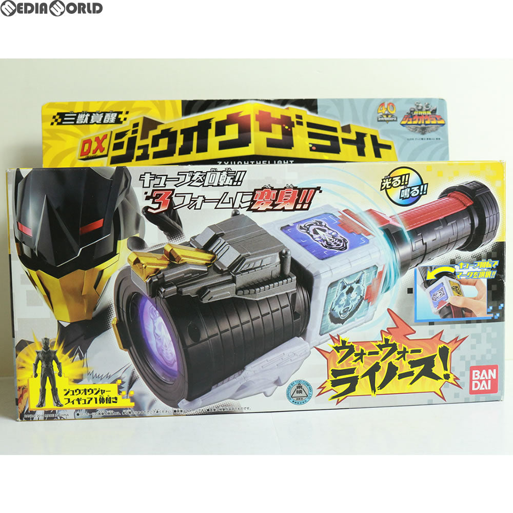 【中古即納】[TOY] 三獣覚醒 DXジュウオウザライト 動物戦隊ジュウオウジャー 完成トイ バンダイ(20160604)