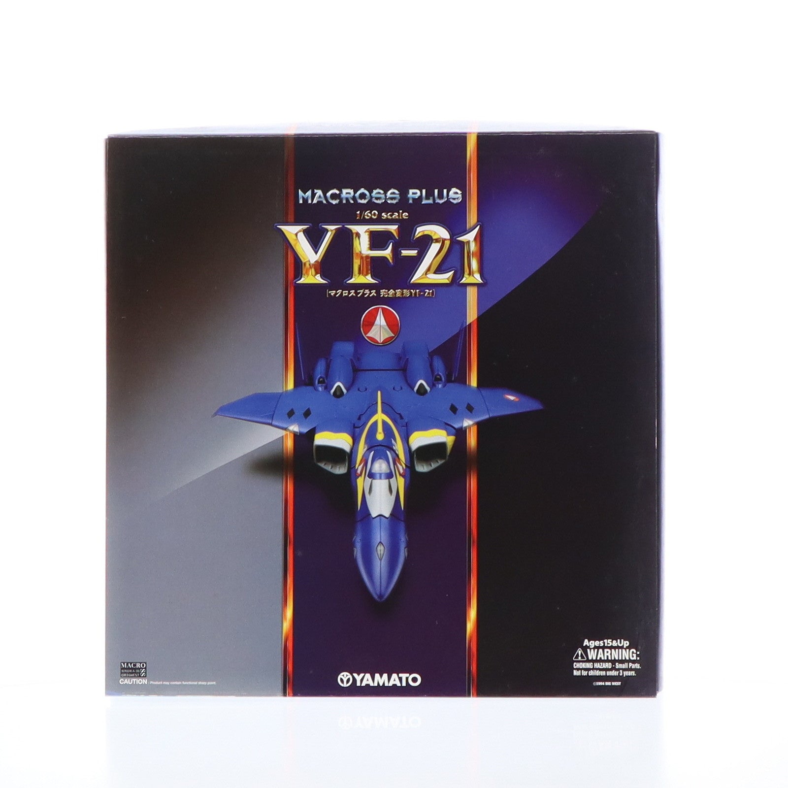 【中古即納】[TOY] 完全変形 1/60 YF-21 マクロスプラス 完成トイ YAMATO(やまと)(20080528)