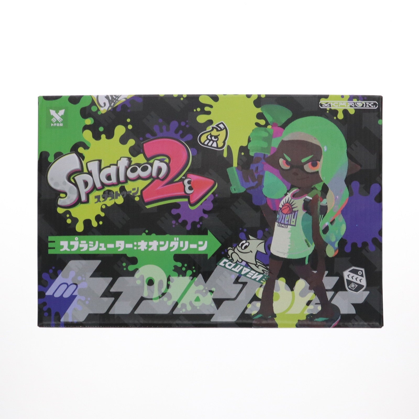 【中古即納】[TOY] スプラシューター ネオングリーン Splatoon2(スプラトゥーン) 完成トイ プライズ(SPT-841) サンアート(20171231)