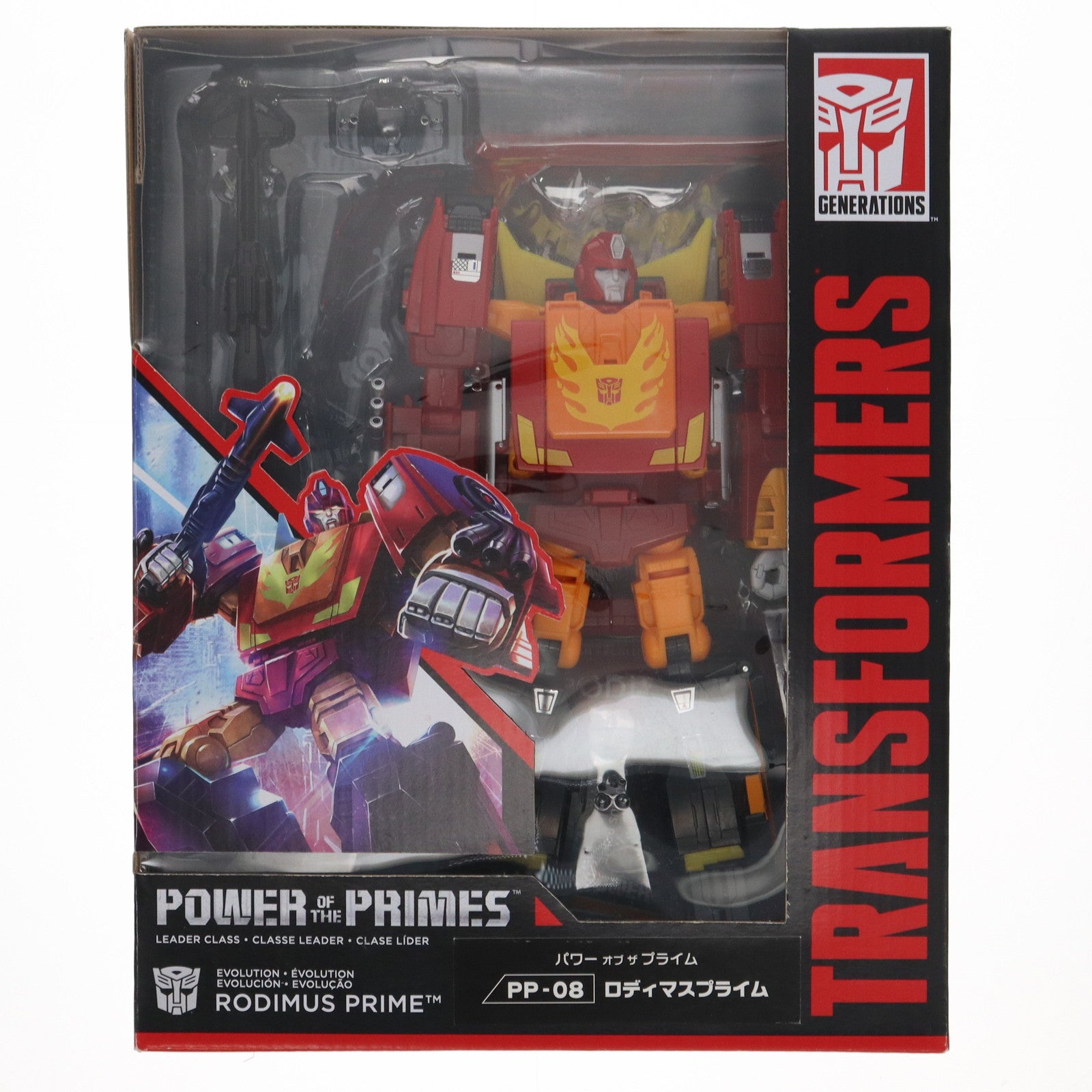 【中古即納】[TOY] トランスフォーマー パワーオブザプライム PP-08 ロディマスプライム 完成トイ タカラトミー(20180526)