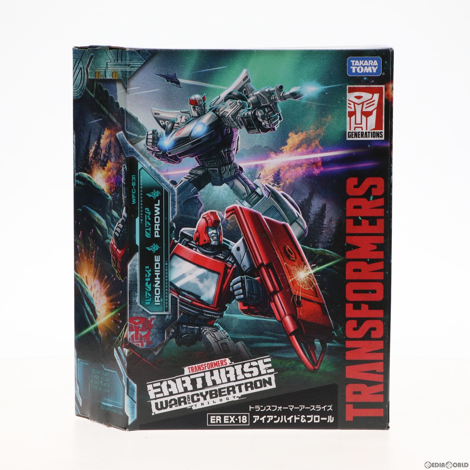 【中古即納】[TOY] タカラトミーモール限定 トランスフォーマー アースライズ ER EX-18 アイアンハイド&プロール 完成トイ タカラトミー(20210228)