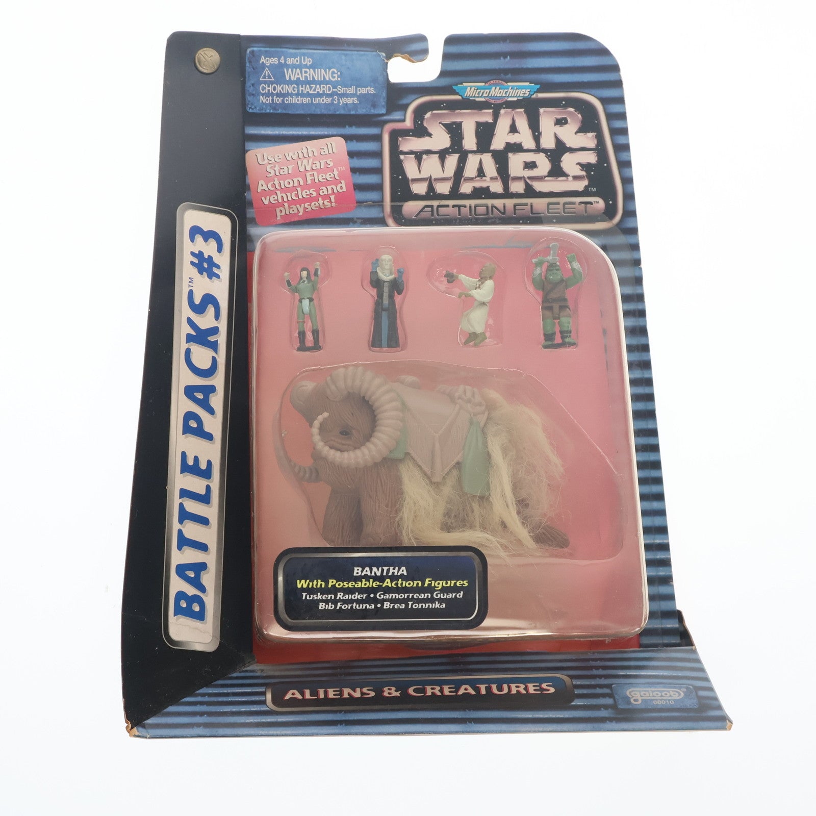 【中古即納】[TOY] ACTION FLEET Battle Packs #3 Aliens & Creatures(エイリアン&クリーチャーズ) STAR WARS(スター・ウォーズ) 完成トイ(68013) galoob(ガルーブ)(19961231)