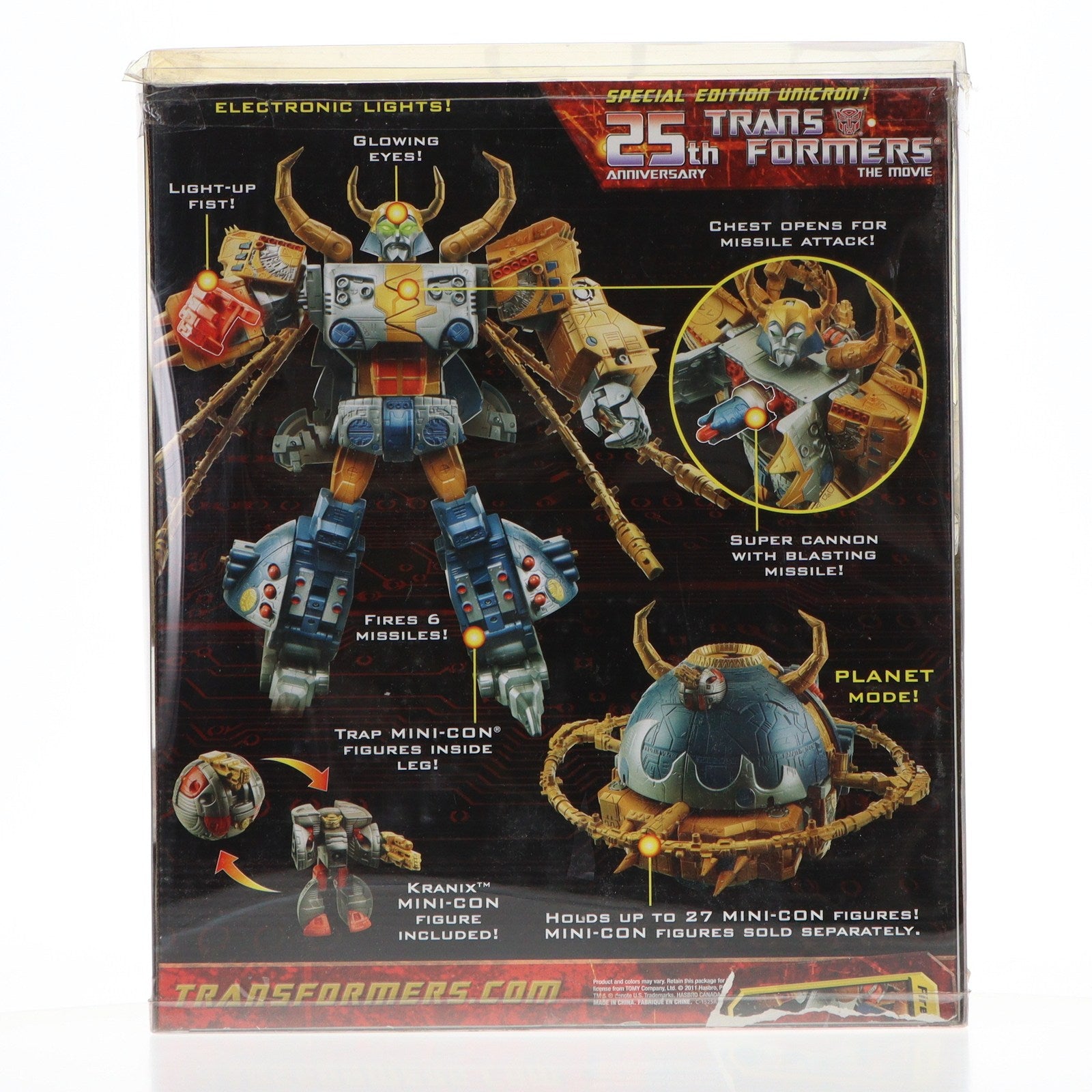 【メーカー包装済】 中古即納】[TOY]US Amazon.com限定 KRANIX With UNICRON マイクロン伝説