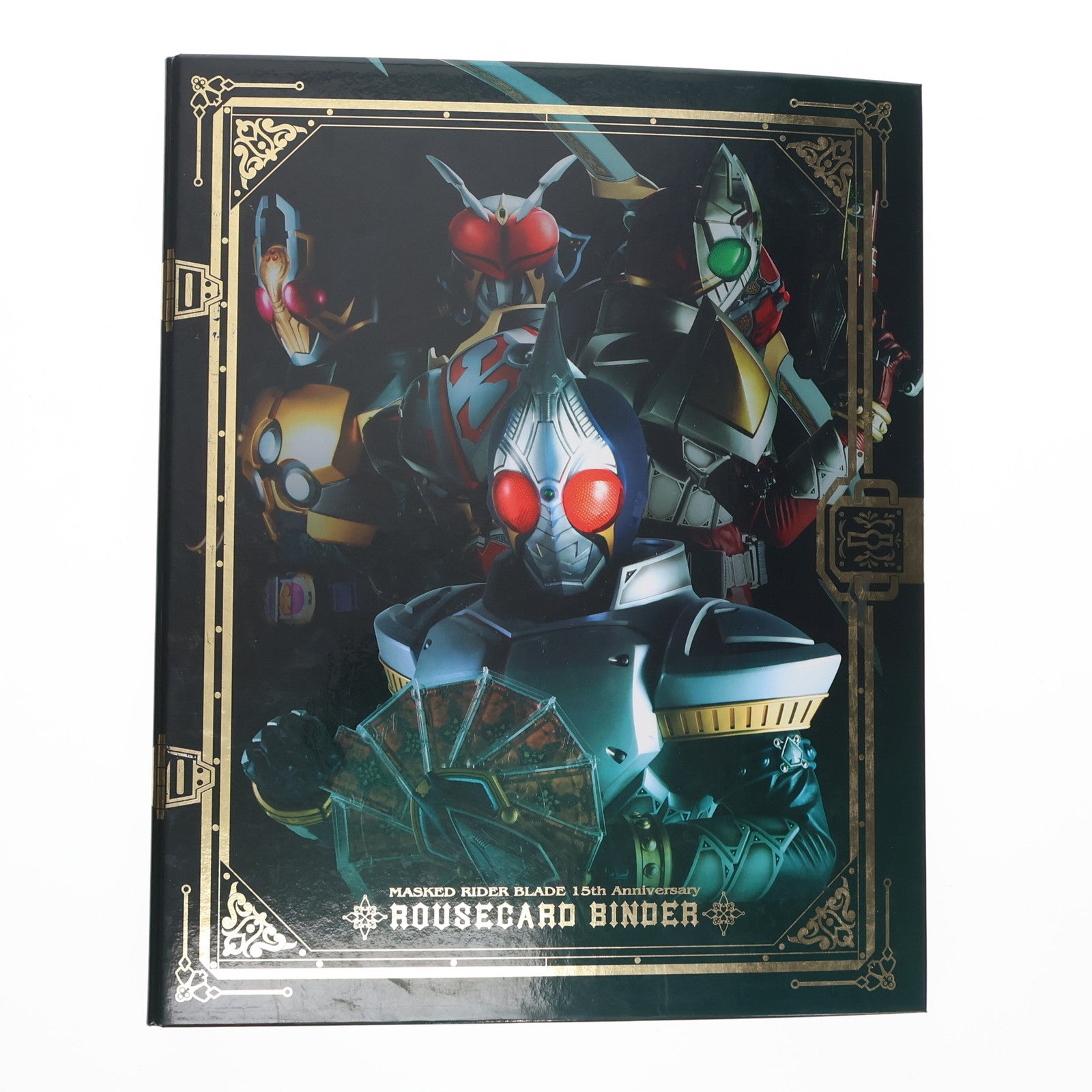 【中古即納】[TOY] プレミアムバンダイ限定 15th記念 ラウズカードバインダー 仮面ライダー剣(ブレイド) 完成トイ バンダイ(20190630)