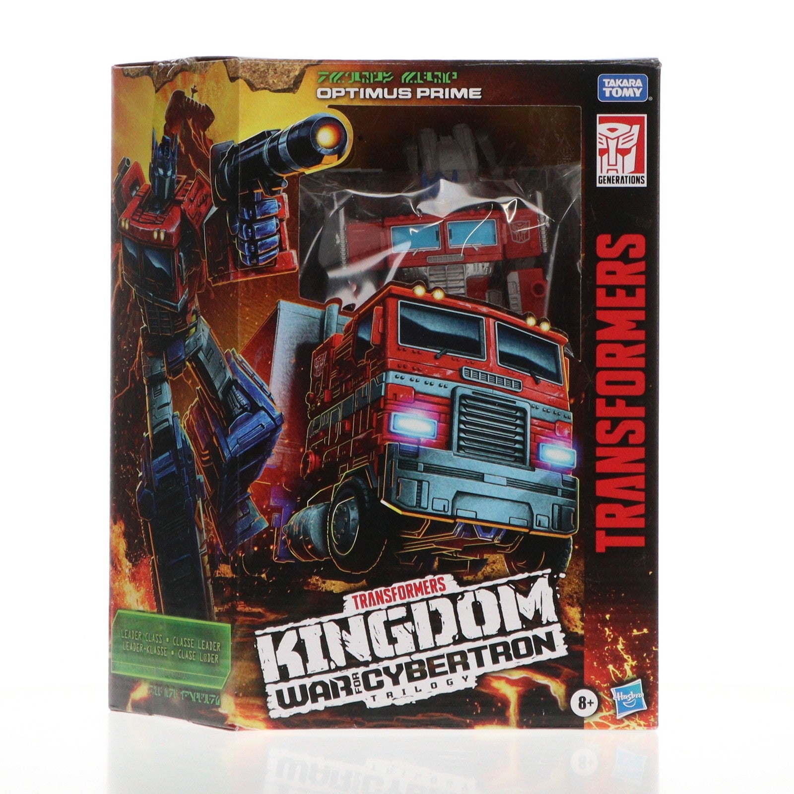 【中古即納】[TOY] トランスフォーマー ウォーフォーサイバトロン/キングダム WFC-K11 OPTIMUS PRIME(オプティマスプライム) リーダークラス 完成トイ ハズブロ(20210228)