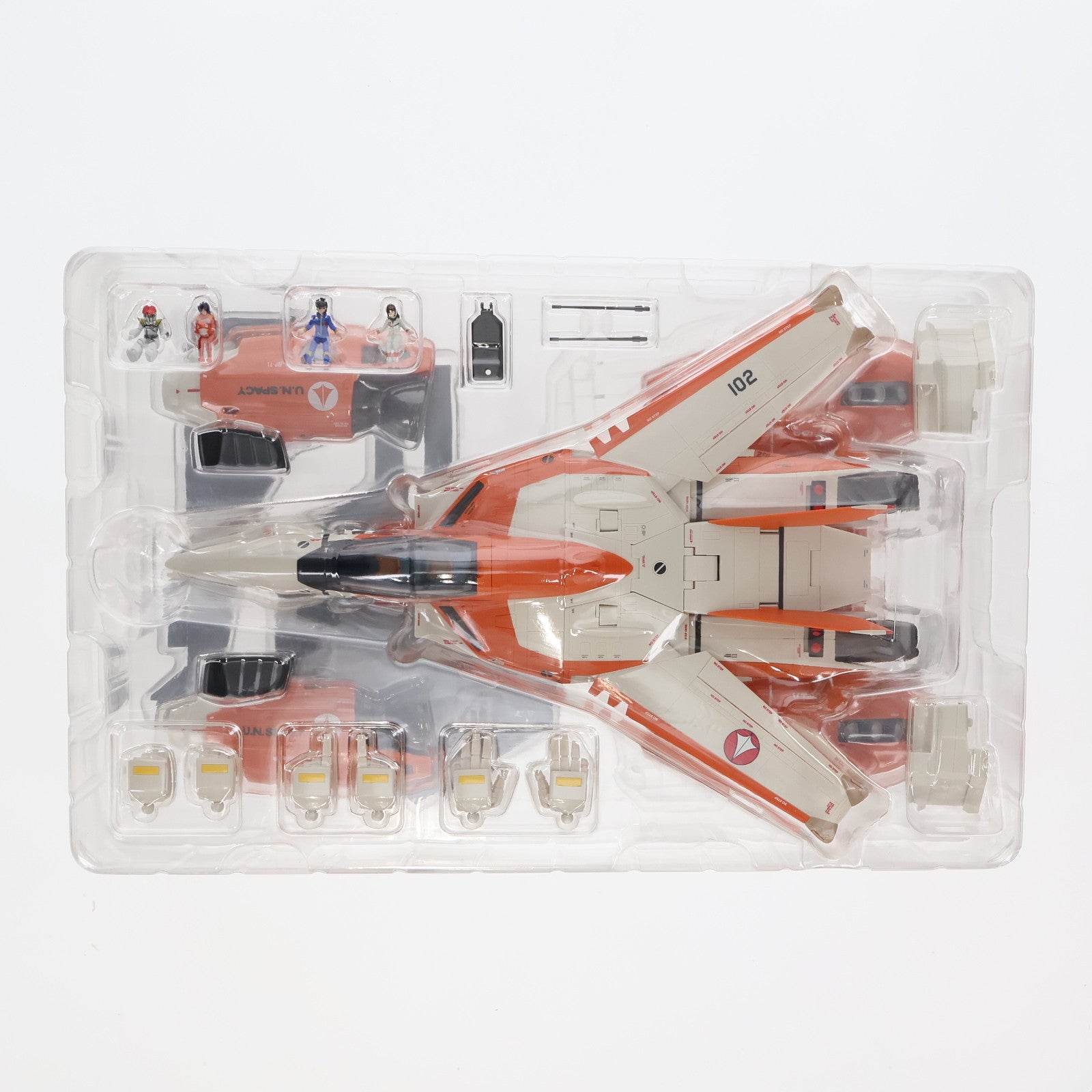 【中古即納】[TOY] 魂ウェブ商店限定 DX超合金 VT-1 スーパーオストリッチ 超時空要塞マクロス 愛・おぼえていますか 完成トイ バンダイスピリッツ(20240718)