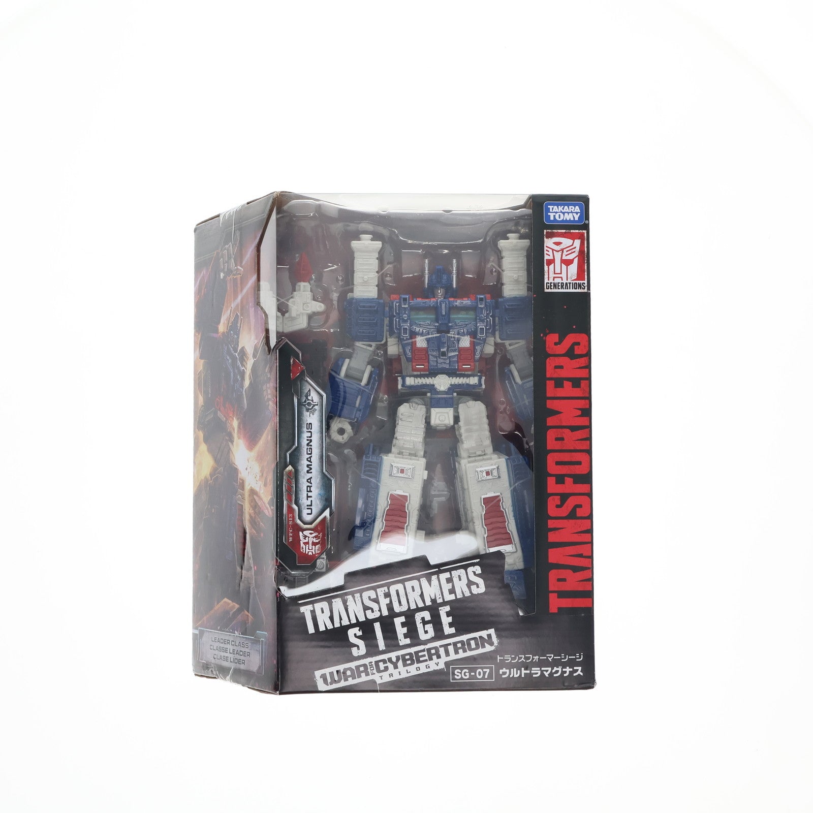 【中古即納】[TOY] トランスフォーマー ウォーフォーサイバトロン/シージ SG-07 ウルトラマグナス TFジェネレーションズ リーダークラス 完成トイ タカラトミー(20190228)