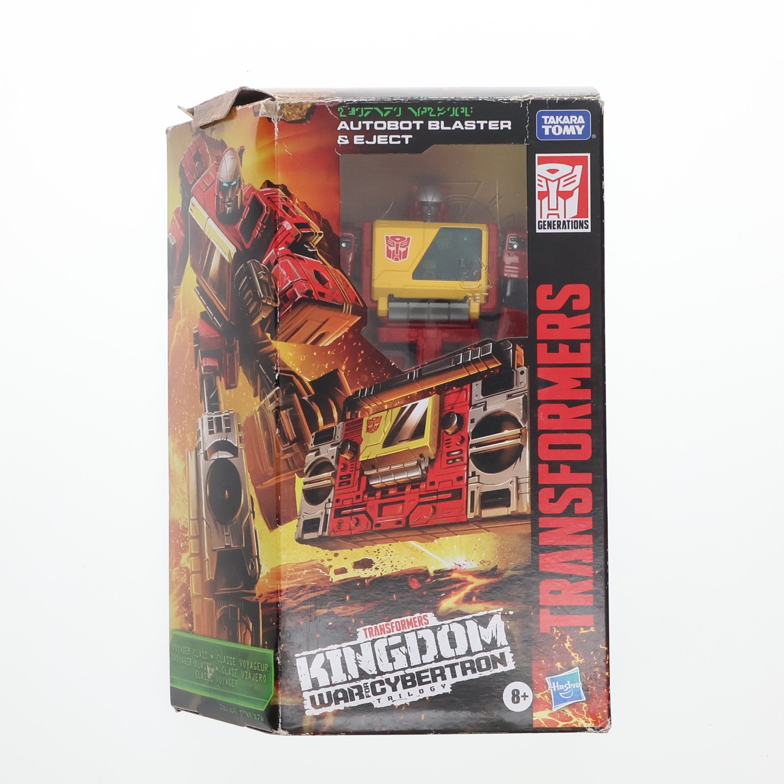 【中古即納】[TOY] トランスフォーマー キングダム KD-21 オートボットブラスター&イジェクト 完成トイ タカラトミー(20220730)