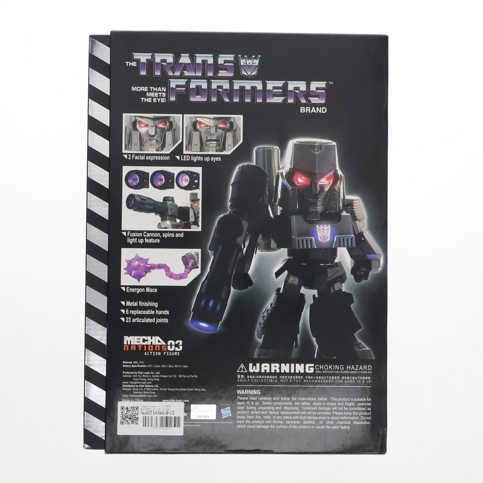 【中古即納】[TOY] MN03 MECHA NATIONS ACTION FIGURE メガトロン トランスフォーマー 完成トイ Kids Logic(キッズロジック)(20230630)