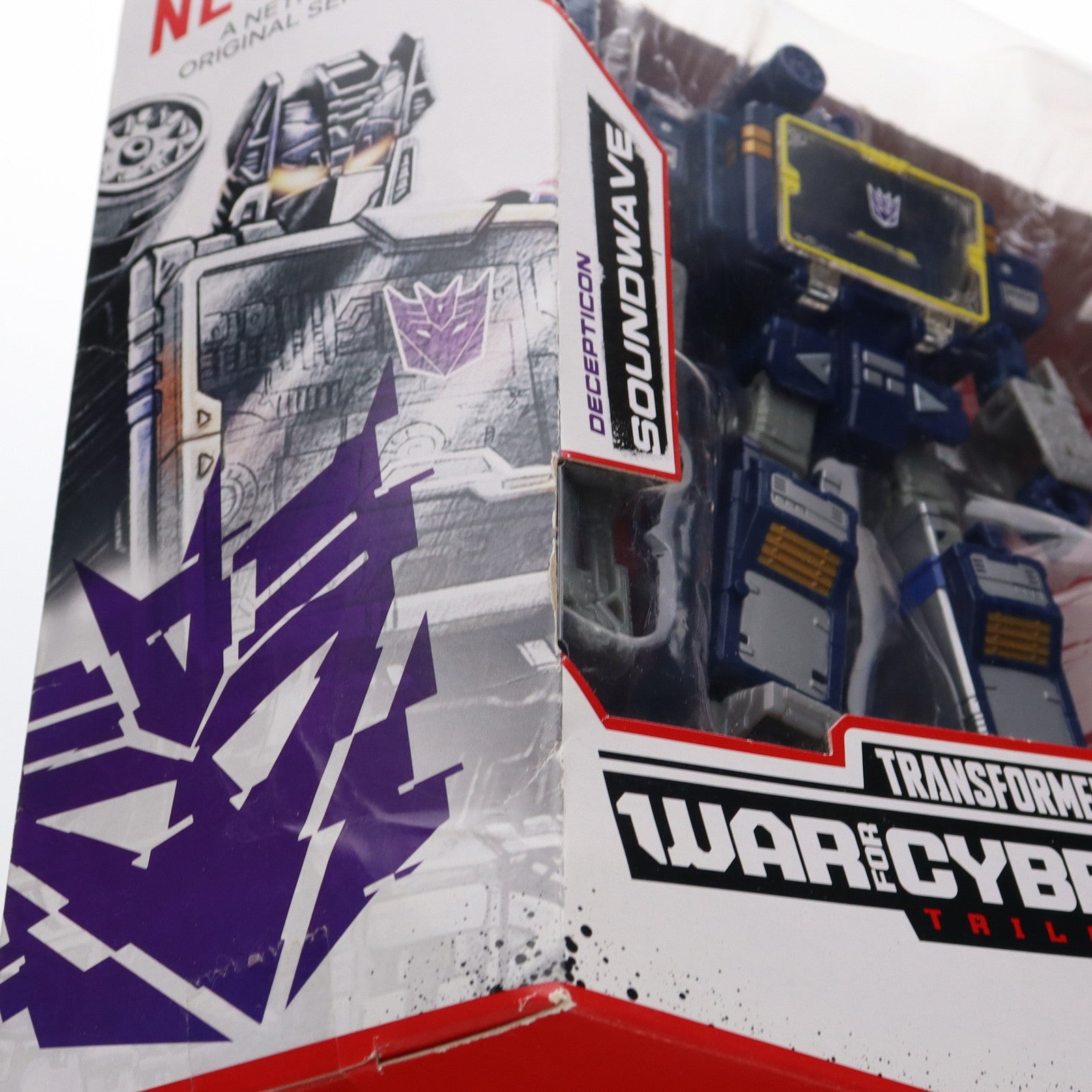 【中古即納】[TOY] トランスフォーマー ウォーフォーサイバトロン WFC-14 サウンドウェーブ 完成トイ タカラトミー(20210227)
