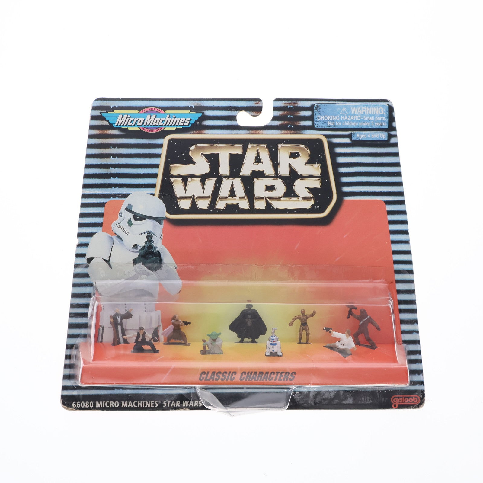 【中古即納】[TOY] Micro Machines Classic Characters(クラシック キャラクターズ) STAR WARS(スター・ウォーズ) 完成トイ(66158) galoob(ガルーブ)(19961231)
