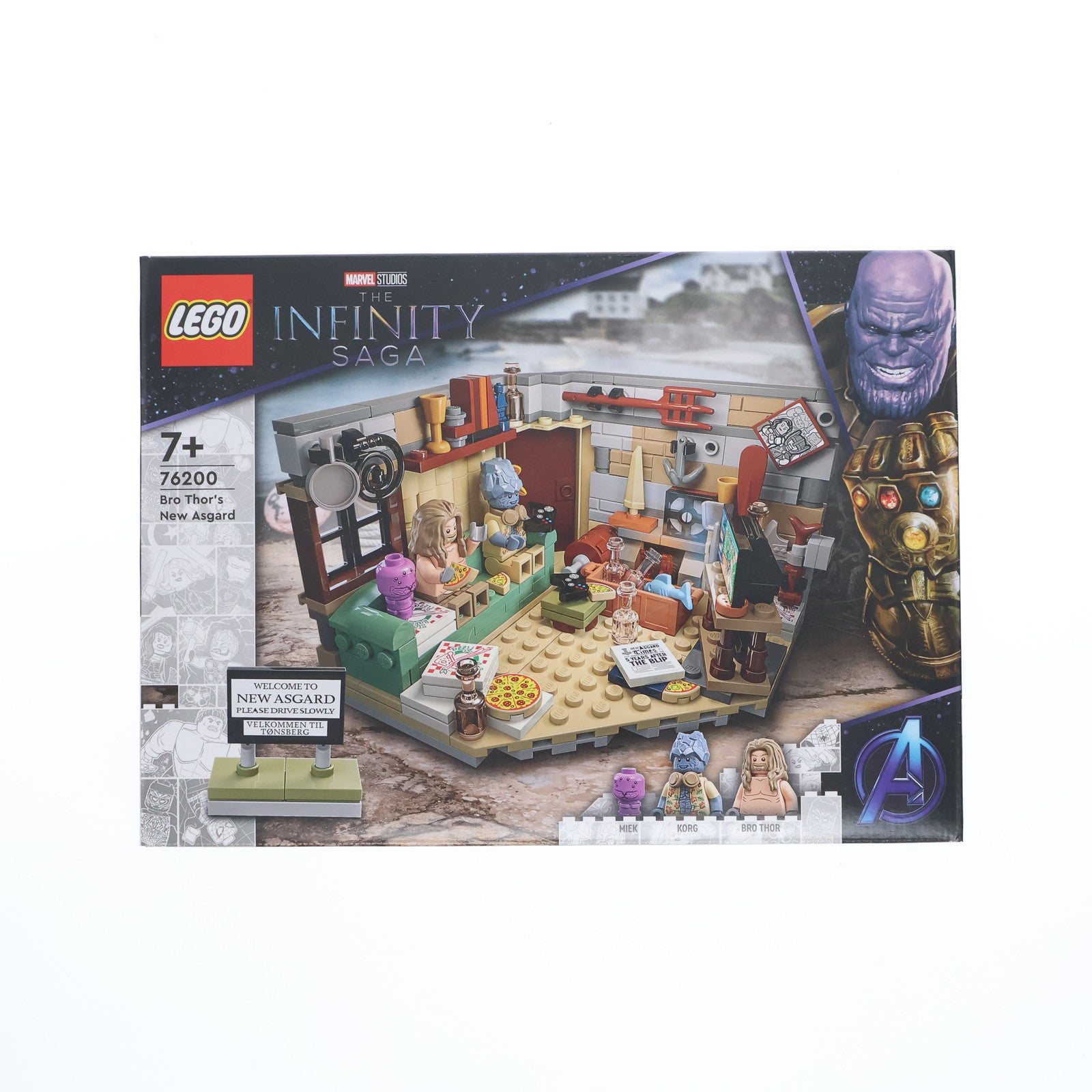 【中古即納】[TOY] LEGO(レゴ) マーベル スーパー・ヒーローズ ブロ・ソーの新アスガルド アベンジャーズ/エンドゲーム 組立トイ(76200) LEGO(レゴ)(20230630)
