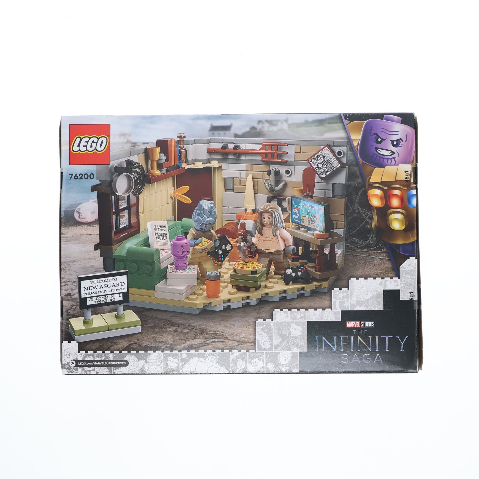 【中古即納】[TOY] LEGO(レゴ) マーベル スーパー・ヒーローズ ブロ・ソーの新アスガルド アベンジャーズ/エンドゲーム 組立トイ(76200) LEGO(レゴ)(20230630)