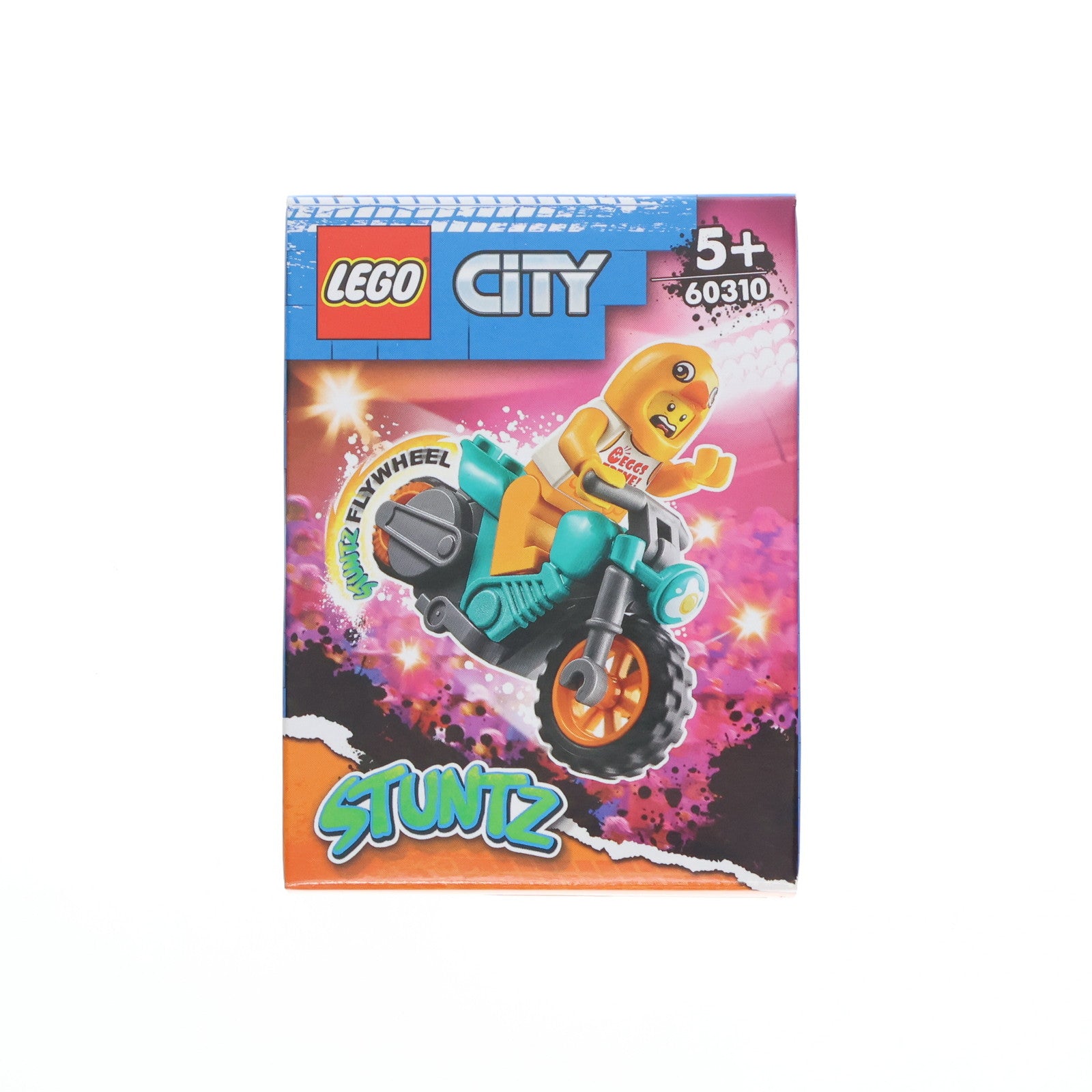 【中古即納】[TOY] LEGO CITY(レゴ シティ) スタントバイク チキン 組立トイ(60310) LEGO(レゴ)(20210101)