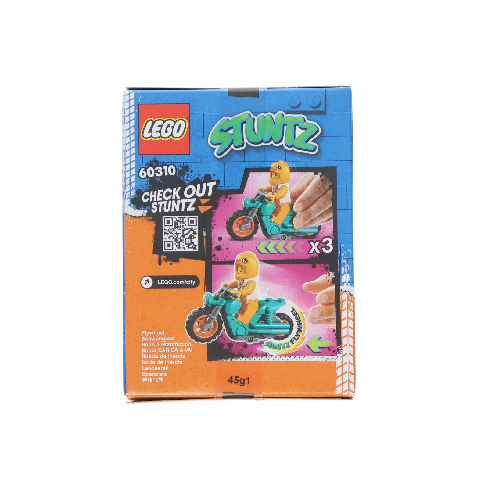 【中古即納】[TOY] LEGO CITY(レゴ シティ) スタントバイク チキン 組立トイ(60310) LEGO(レゴ)(20210101)