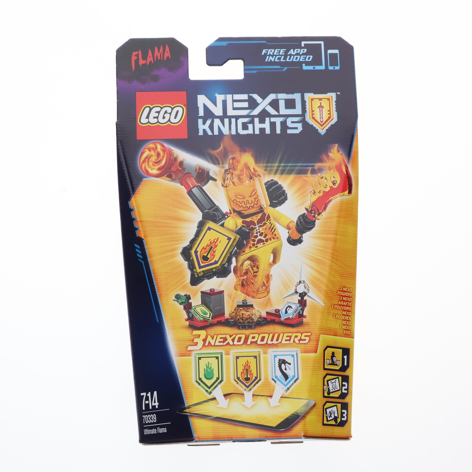 【中古即納】[TOY] LEGO(レゴ) ネックスナイツ シールドセット レイマ 組立トイ(70339) LEGO(レゴ)(20230630)