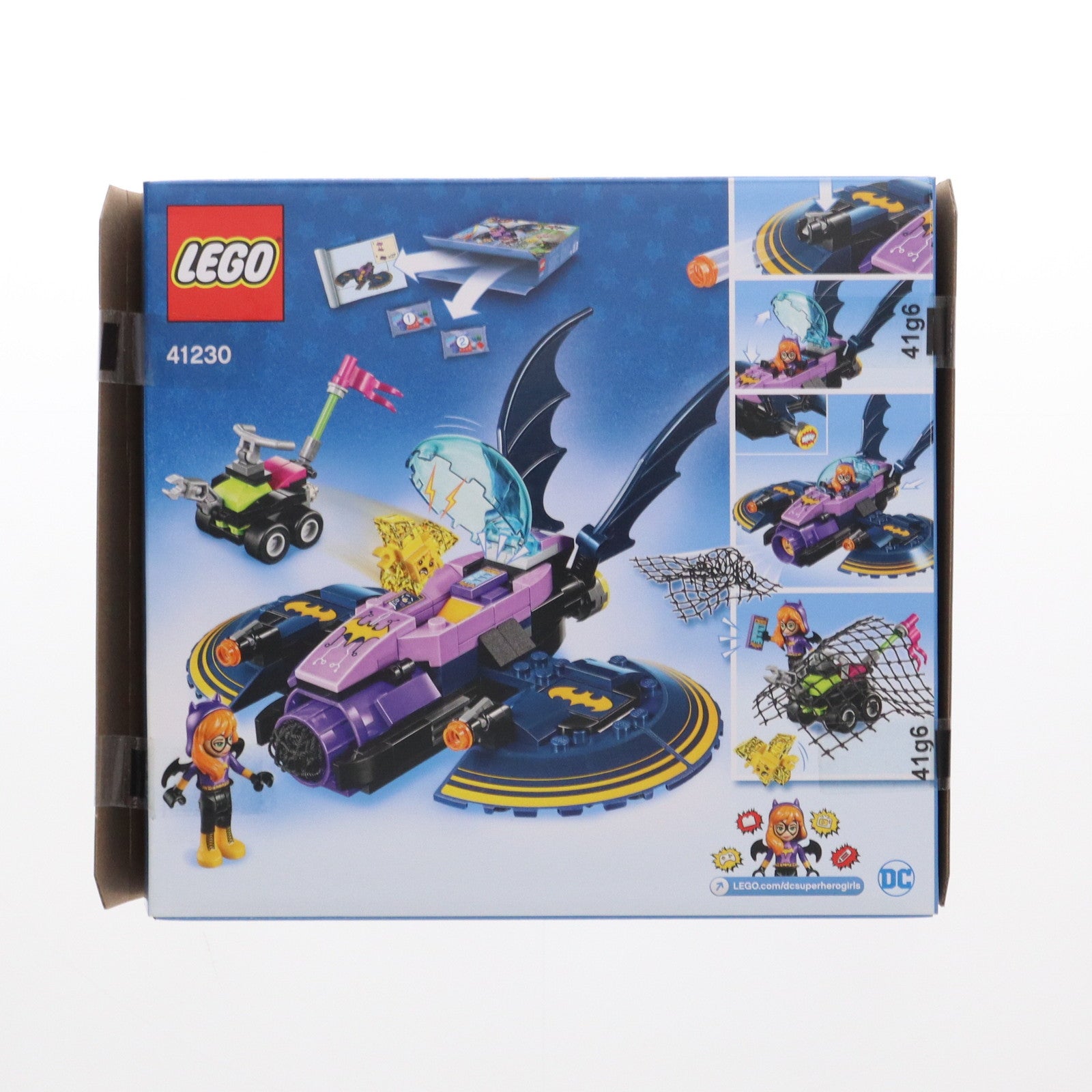 【中古即納】[TOY] LEGO(レゴ) スーパーヒーローガールズ バットガールのバットジェット DC 組立トイ(41230) LEGO(レゴ)(20170113)