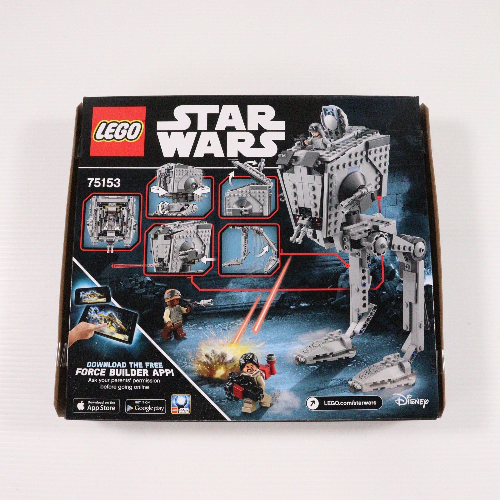 【中古即納】[TOY] LEGO(レゴ) スター・ウォーズ AT-STウォーカー STAR WARS 組立トイ(75153) LEGO(レゴ)(20160930)