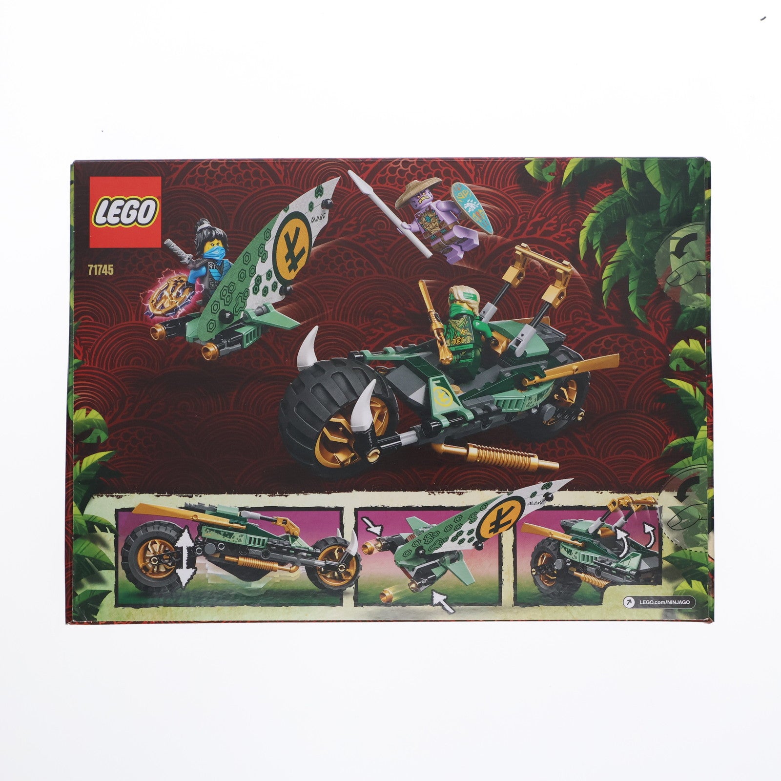 【中古即納】[TOY] LEGO NINJAGO(レゴ ニンジャゴー) ロイドのジャングルバイク 組立トイ(71745) LEGO(レゴ)(20210101)