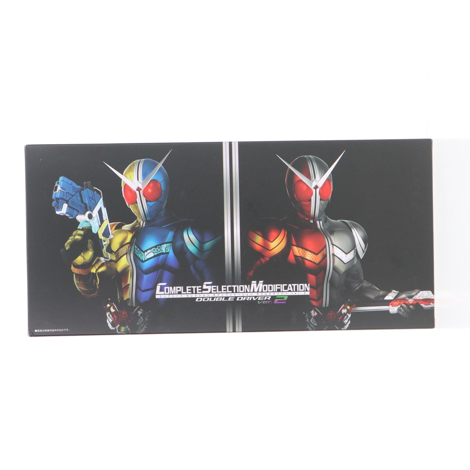 【中古即納】[TOY] プレミアムバンダイ限定 コンプリートセレクションモディフィケーション CSMダブルドライバーver.2 仮面ライダーW(ダブル) 完成トイ バンダイ(20250228)