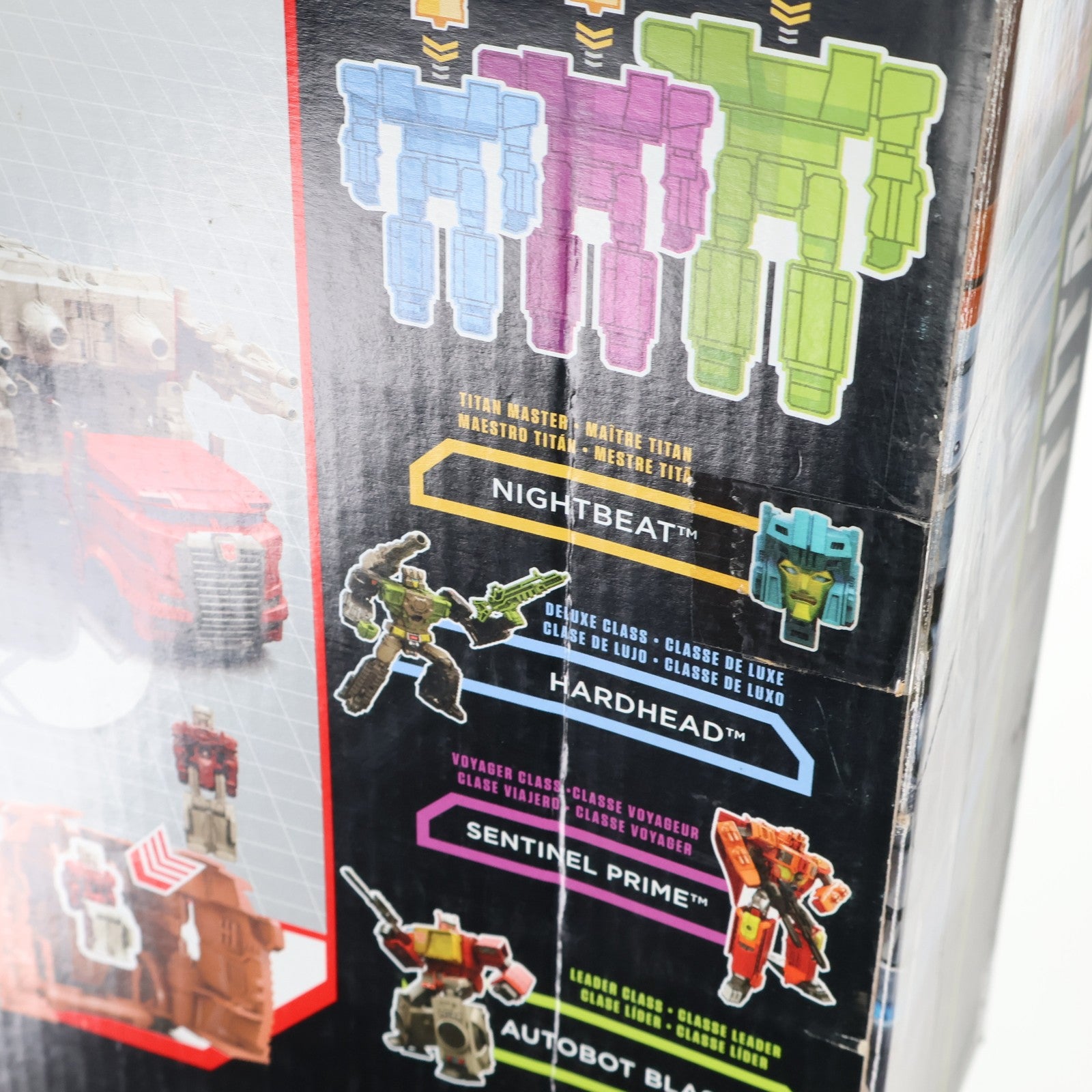 【中古即納】[TOY] トランスフォーマー タイタンズリターン AUTOBOT APEX&POWERMASTEROPTIMUSPRIME(オートボット エイペックス&パワーマスターオプティマスプライム) TFジェネレーションズ リーダークラス 完成トイ ハズブロ(20161231)