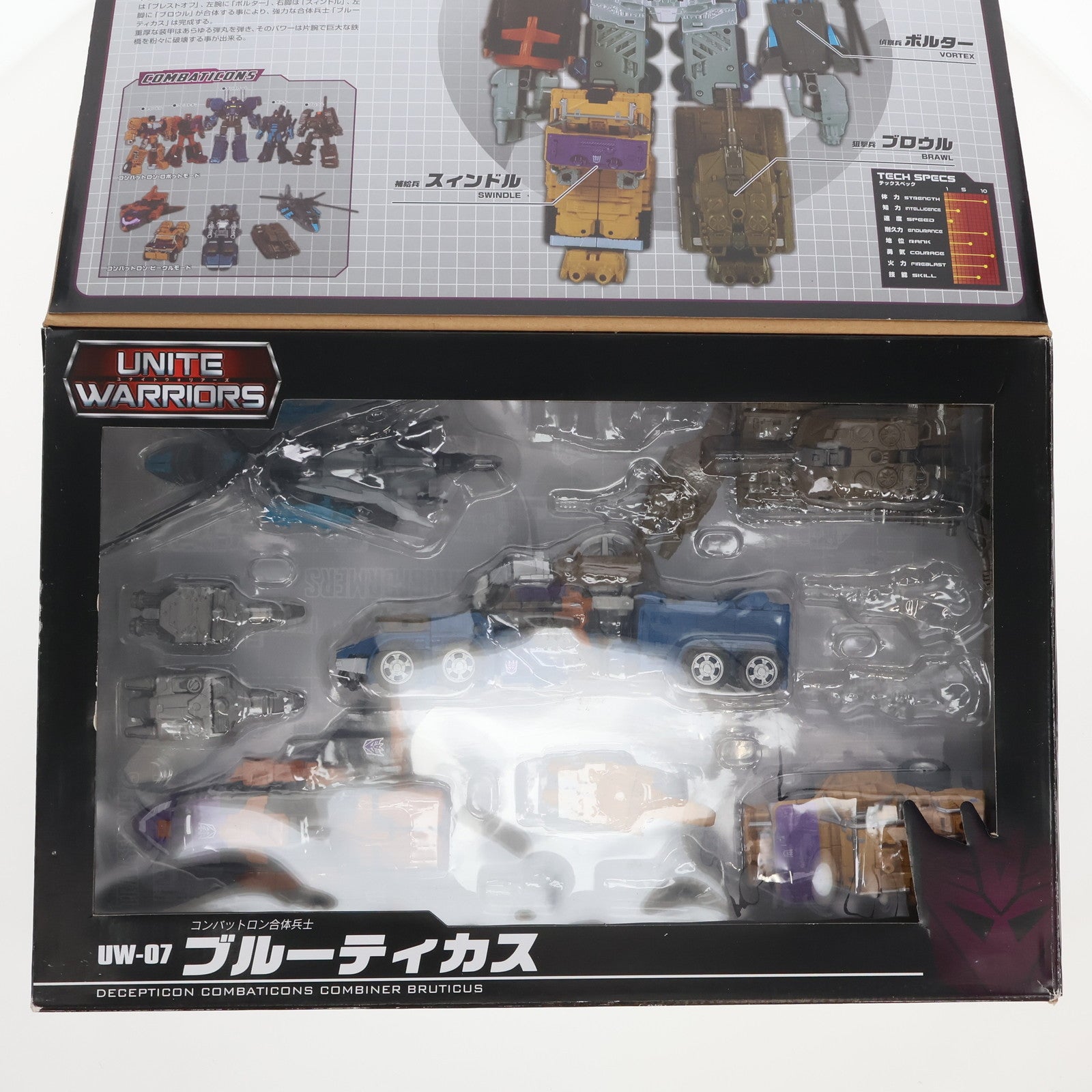 【中古即納】[TOY] トランスフォーマー ユナイトウォリアーズ UW07 ブルーティカス 完成トイ タカラトミー(20160625)