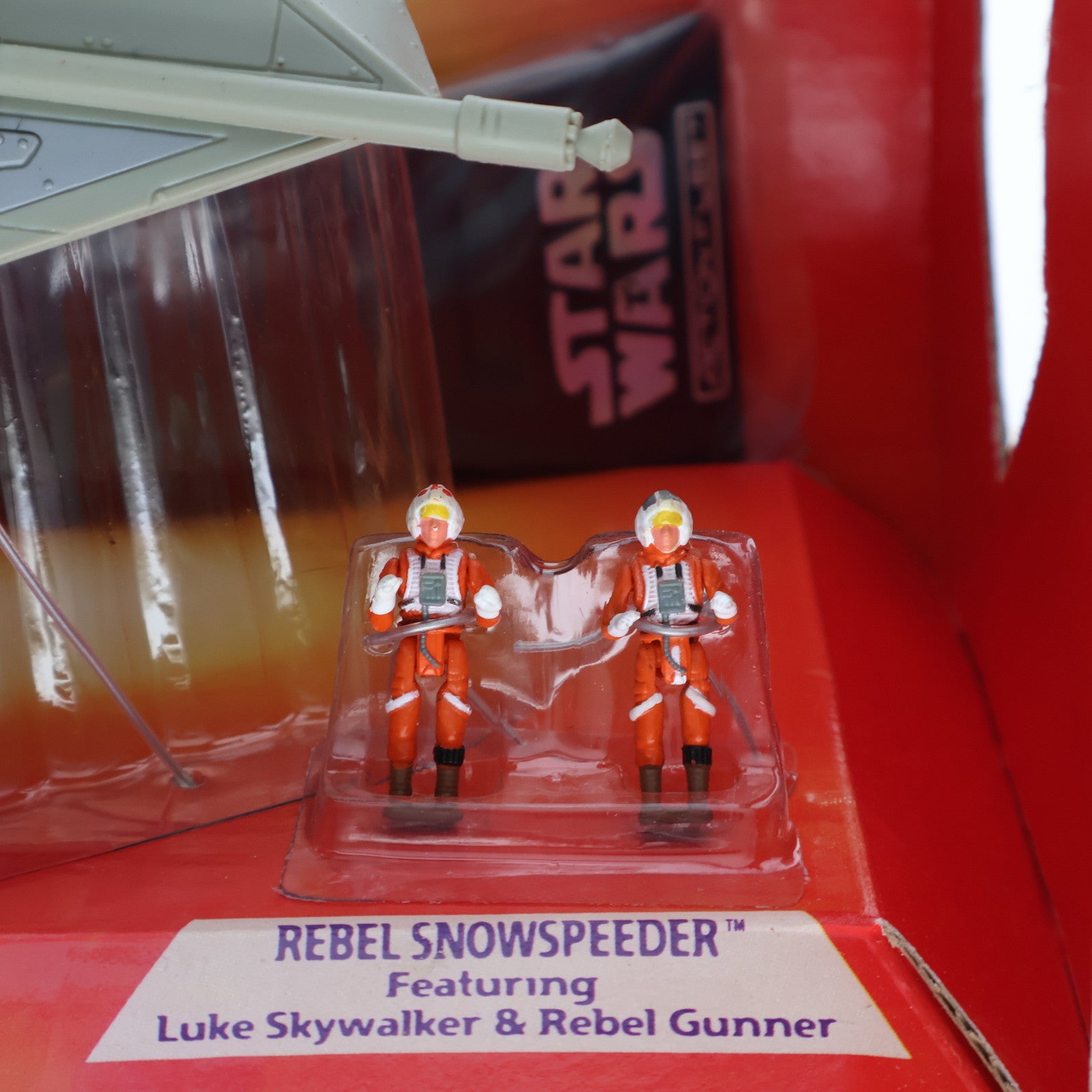 【中古即納】[TOY] スター・ウォーズ アクションフリート 反乱軍スノースピーダー ルーク・スカイウォーカー&反乱軍砲手 STAR WARS 帝国の影 完成トイ(67030) galoob(ガルーブ)(19961231)