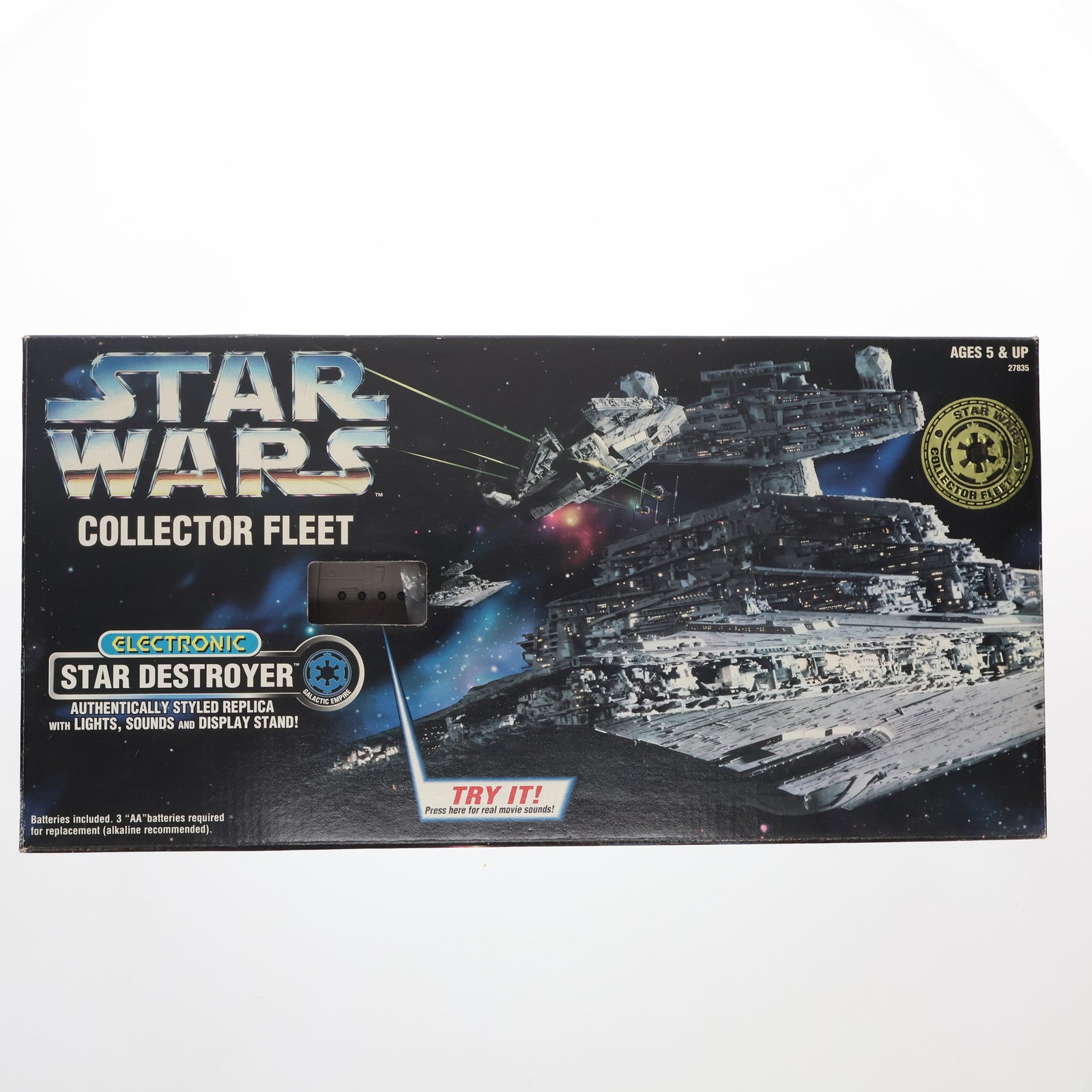 【中古即納】[TOY] COLLECTOR FLEET ELECTRONIC STAR DESTROYER(コレクター・フリート エレクトロニック・スター・デストロイヤー) STAR WARS(スター・ウォーズ) 完成トイ Kenner(ケナー)(20060126)