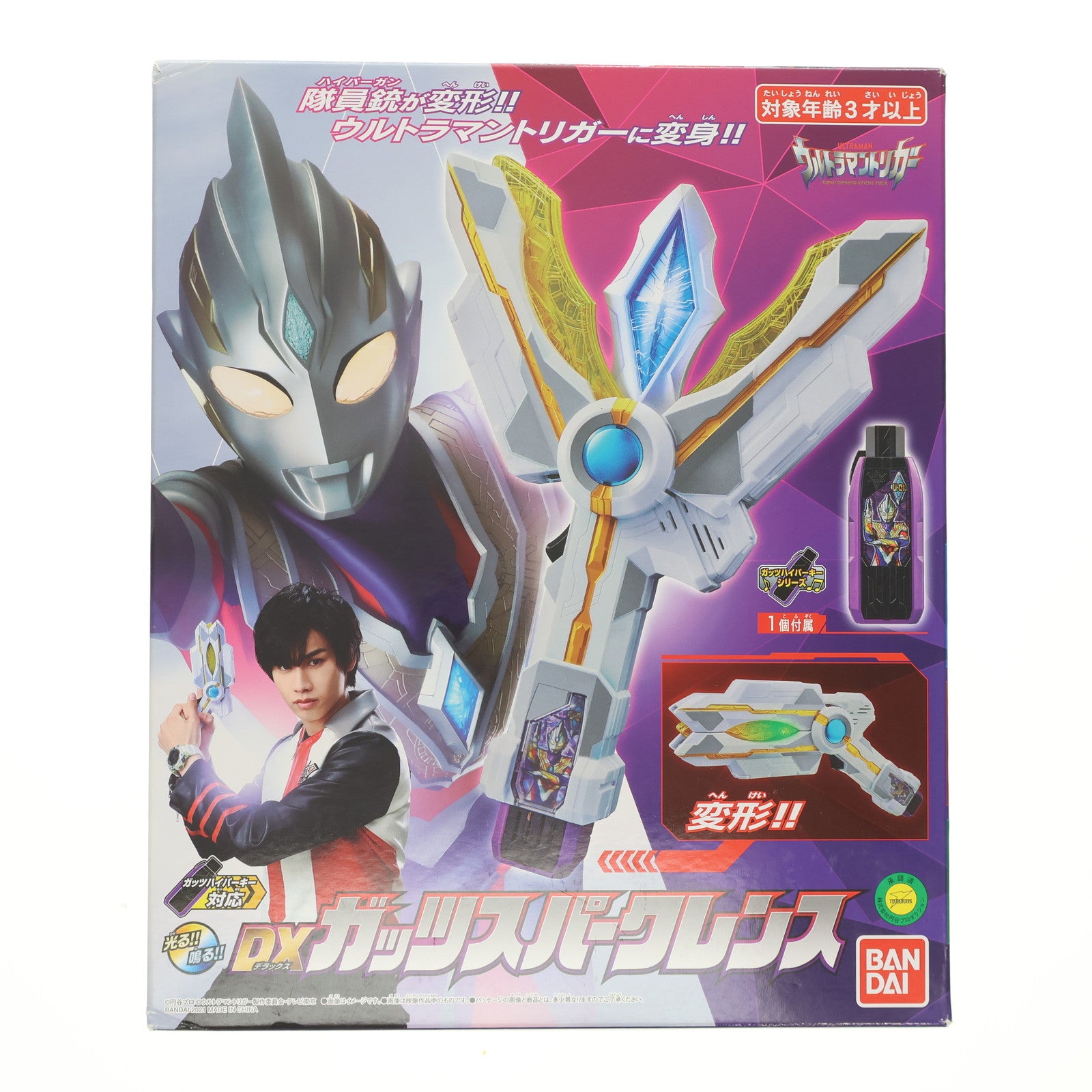 【中古即納】[TOY] DXガッツスパークレンス ウルトラマントリガー NEW GENERATION TIGA 完成トイ バンダイ(20210710)