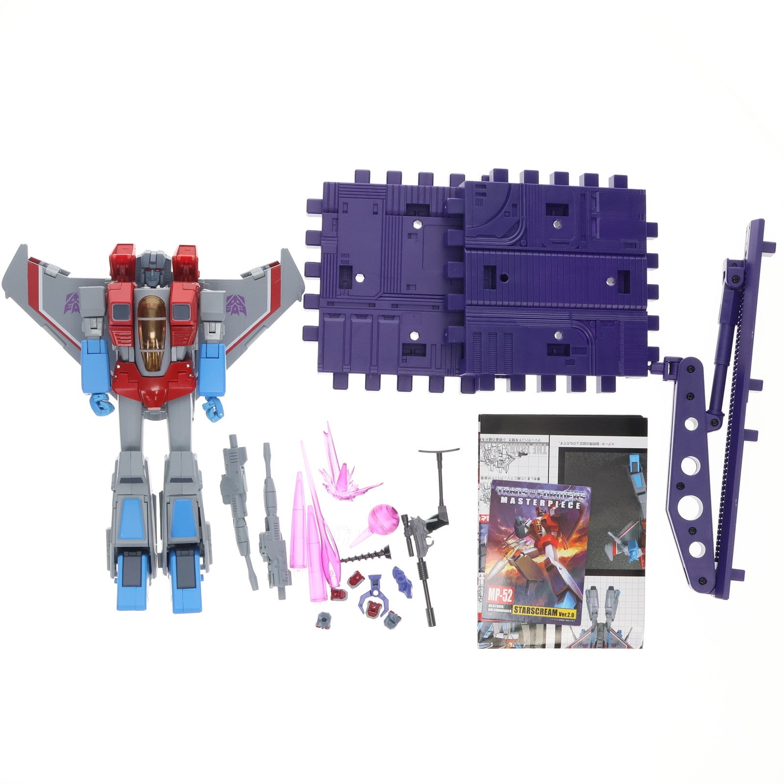 【中古即納】[TOY] トランスフォーマー マスターピース MP-52 スタースクリームVer.2.0 戦え!超ロボット生命体トランスフォーマー 完成トイ タカラトミー(20210626)