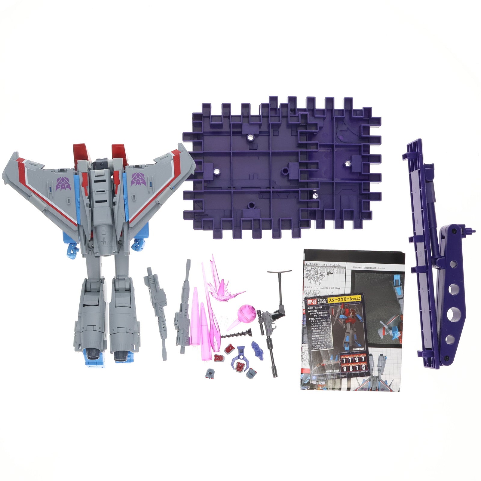 【中古即納】[TOY] トランスフォーマー マスターピース MP-52 スタースクリームVer.2.0 戦え!超ロボット生命体トランスフォーマー 完成トイ タカラトミー(20210626)