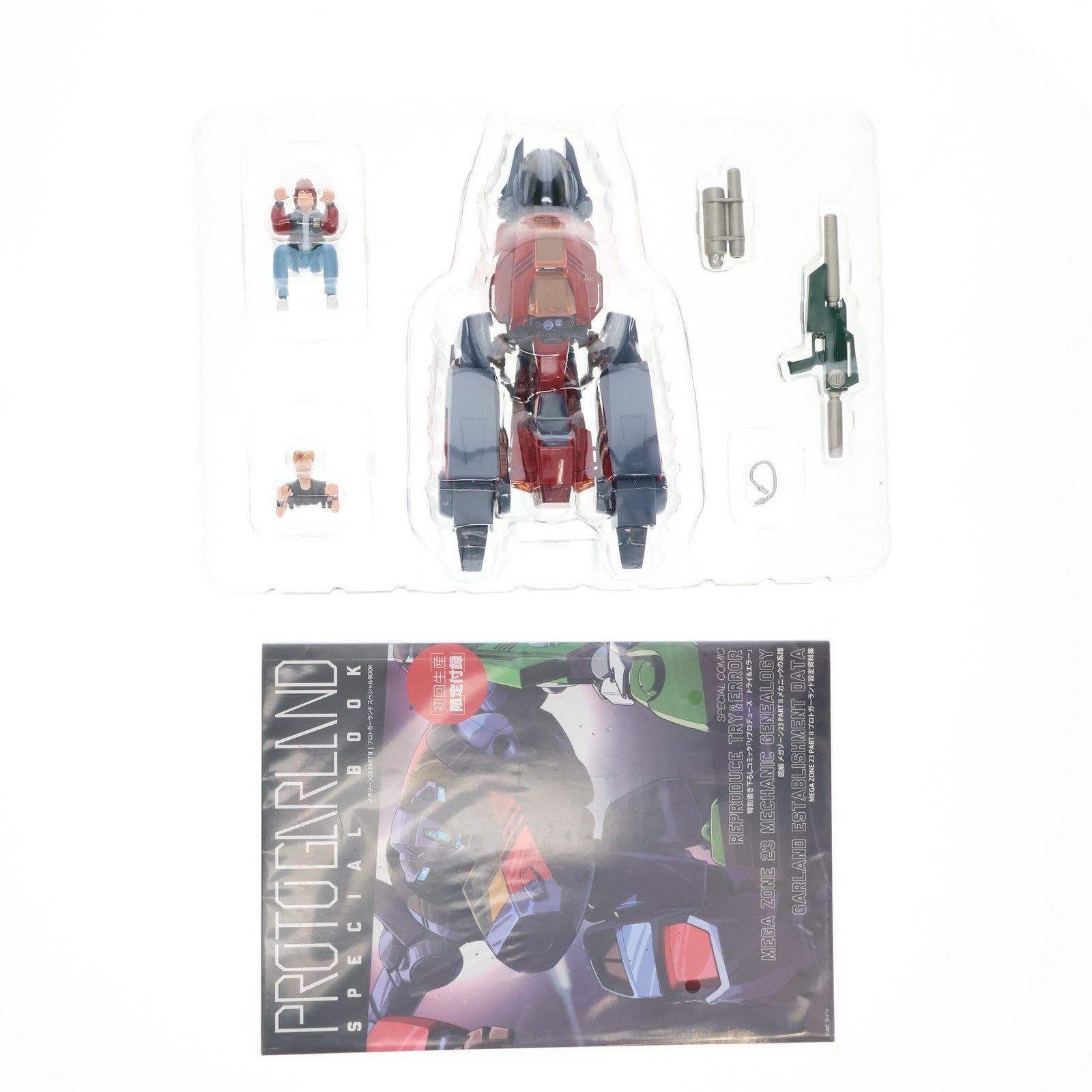 【中古即納】[TOY] 初回特典付属 1/24スケール ダイキャストモデル プロトガーランド メガゾーン 23 PART II 秘密く・だ・さ・い 完成トイ アルカディア(20200627)